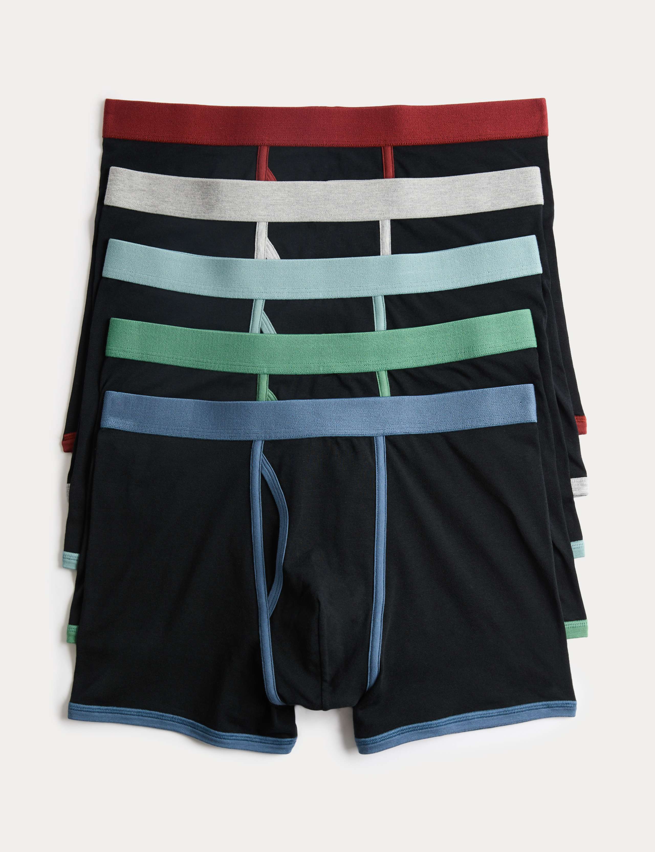 5 Pack Cotton Stretch Cool & Fresh™ Trunks