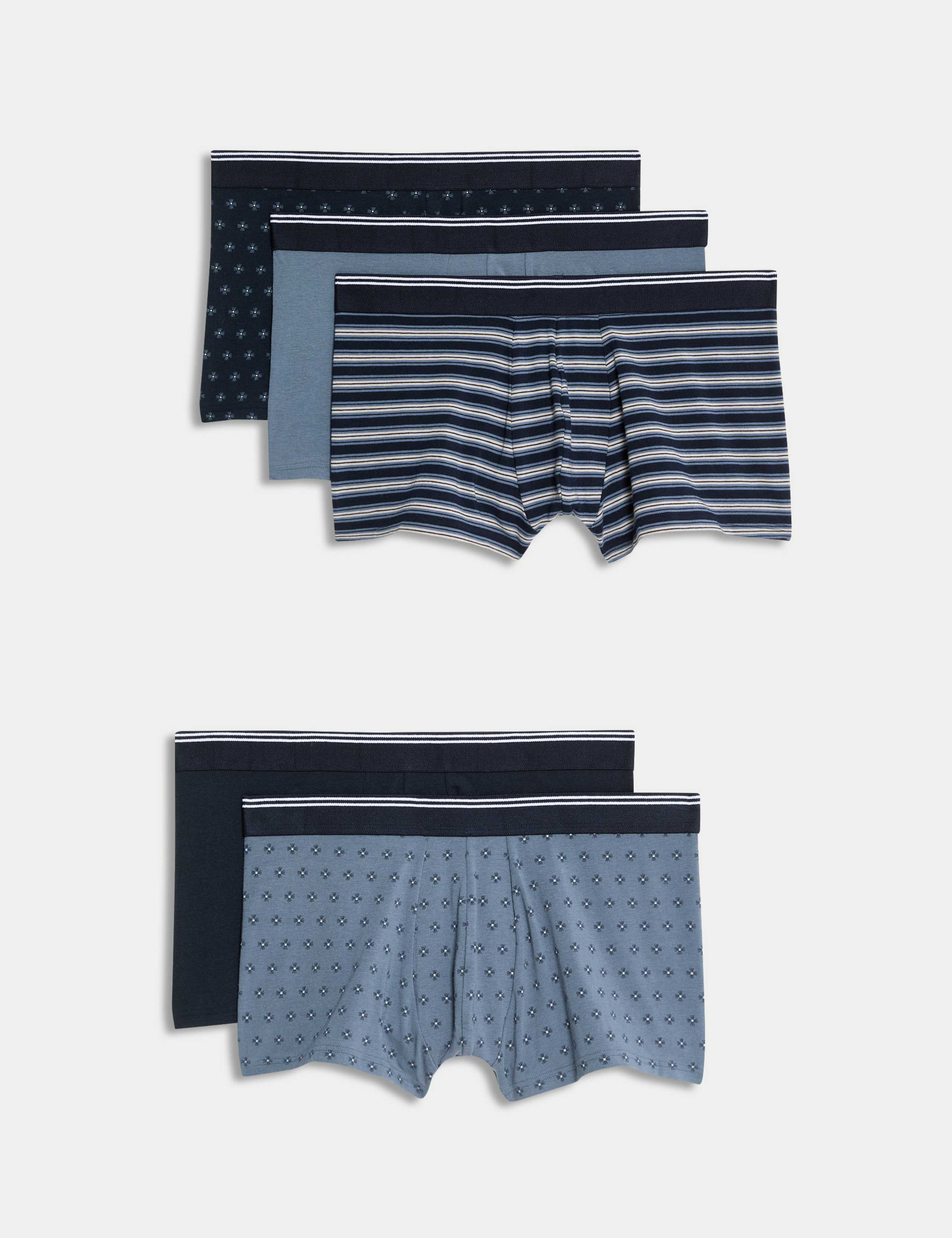 5pk Cool & Fresh™ Assorted Pattern Hipsters