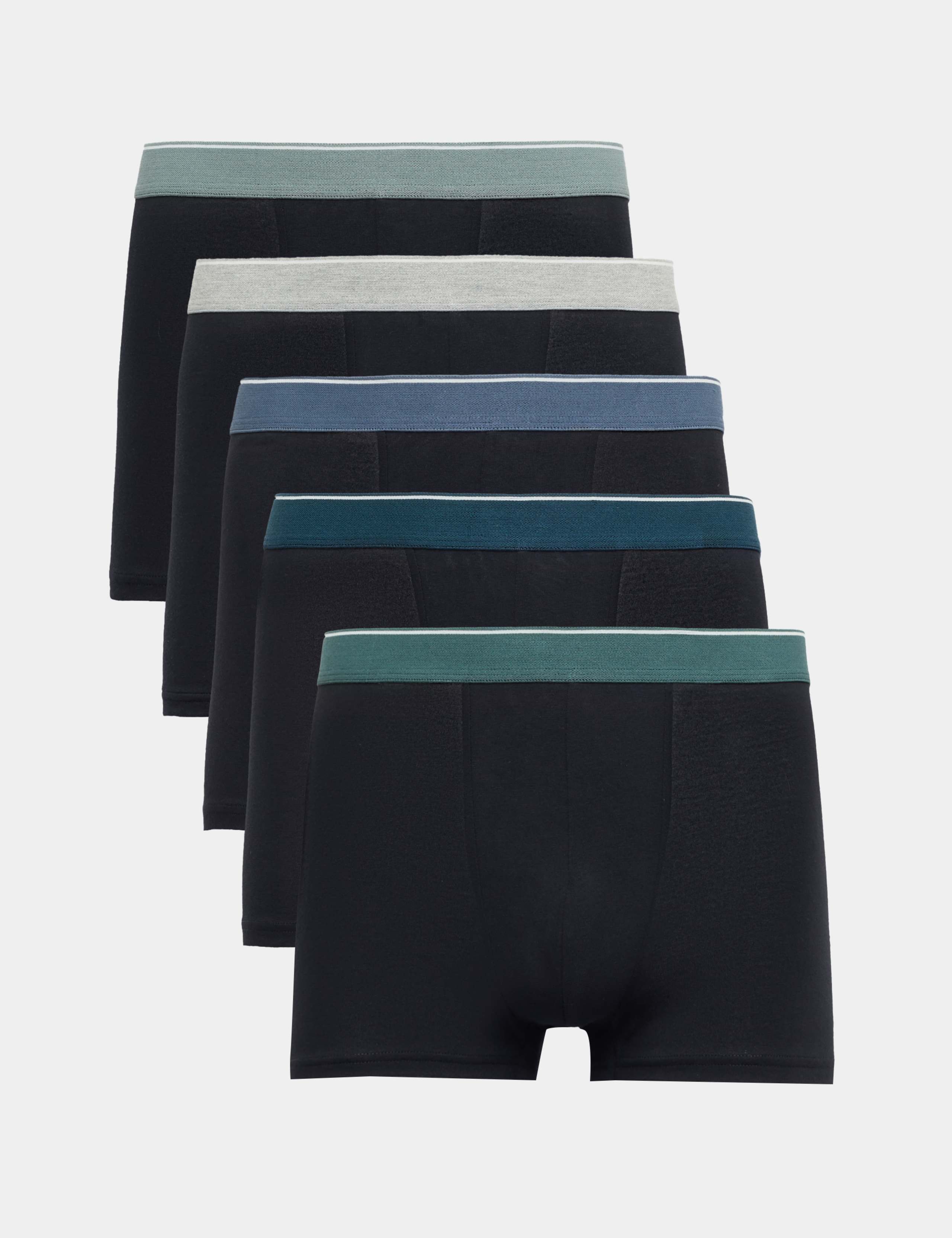 5 Pack Cotton Stretch Hipsters