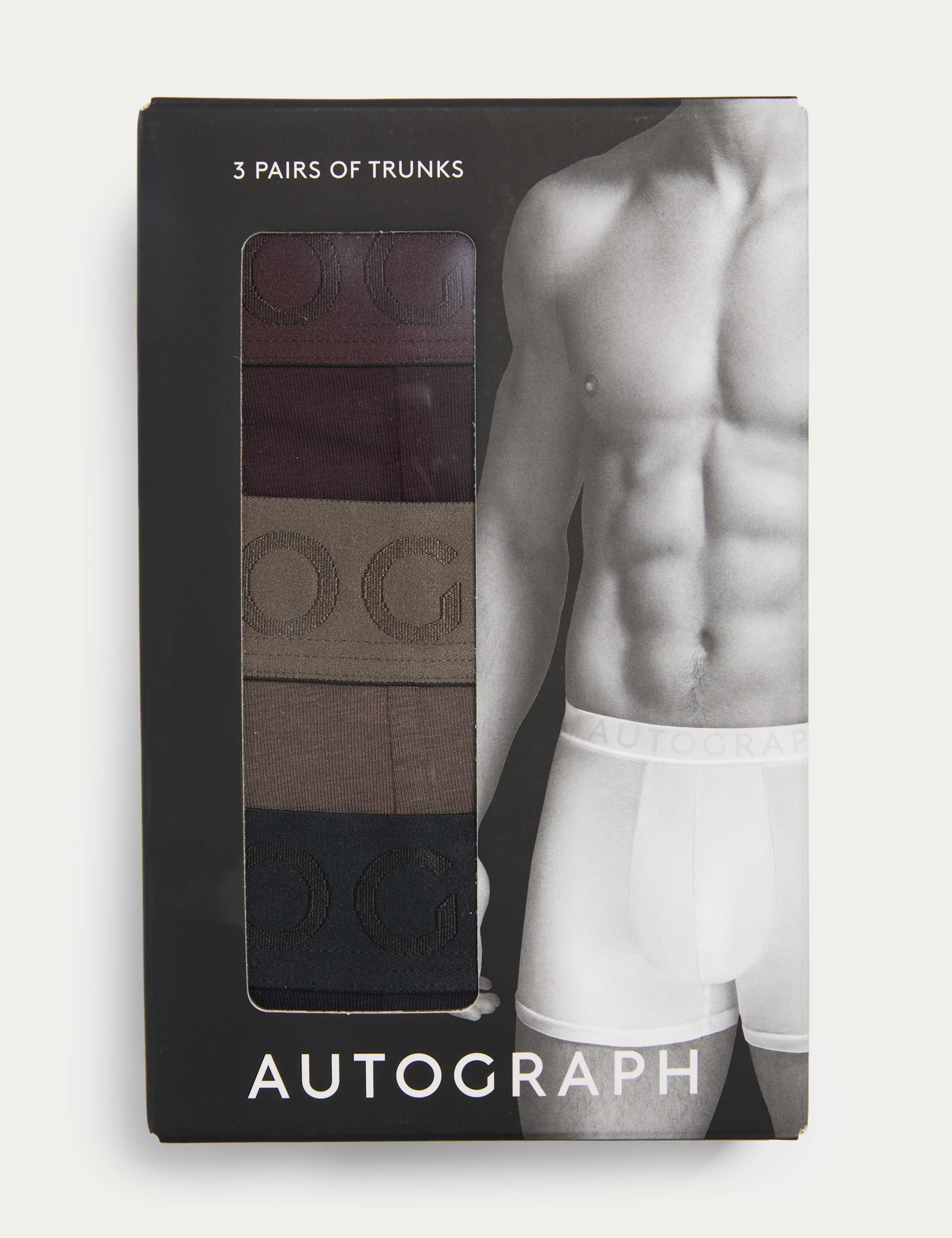 3pk Supima® Cotton Modal Supersoft Trunk Box