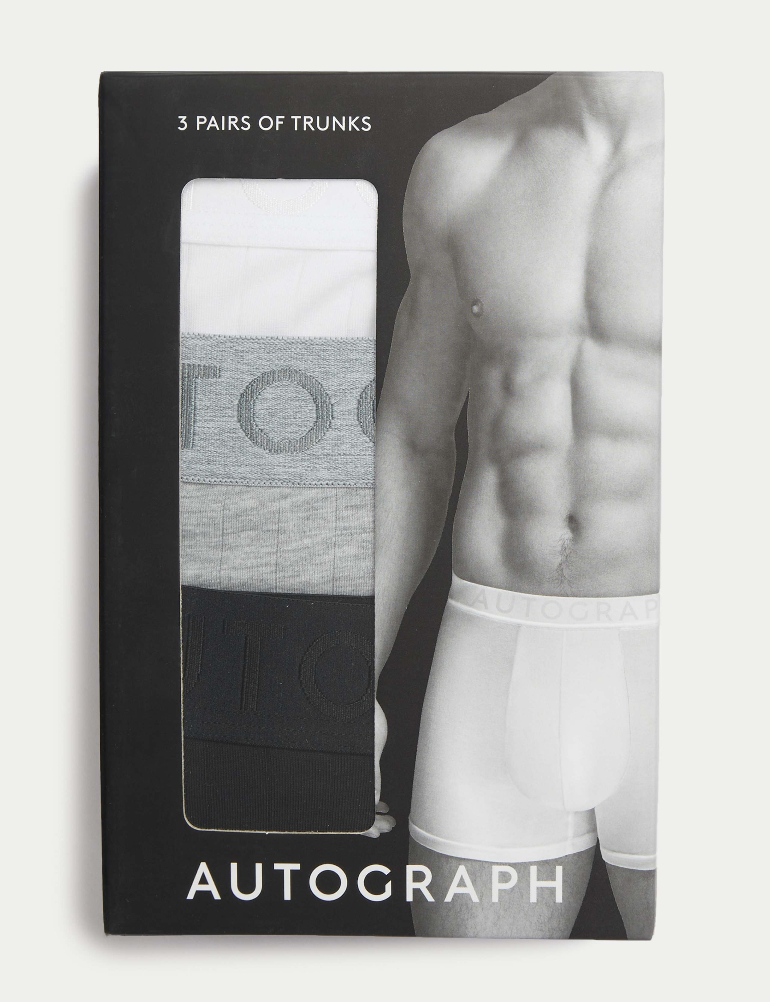 3pk Supima® Cotton Drop Needle Trunks Box