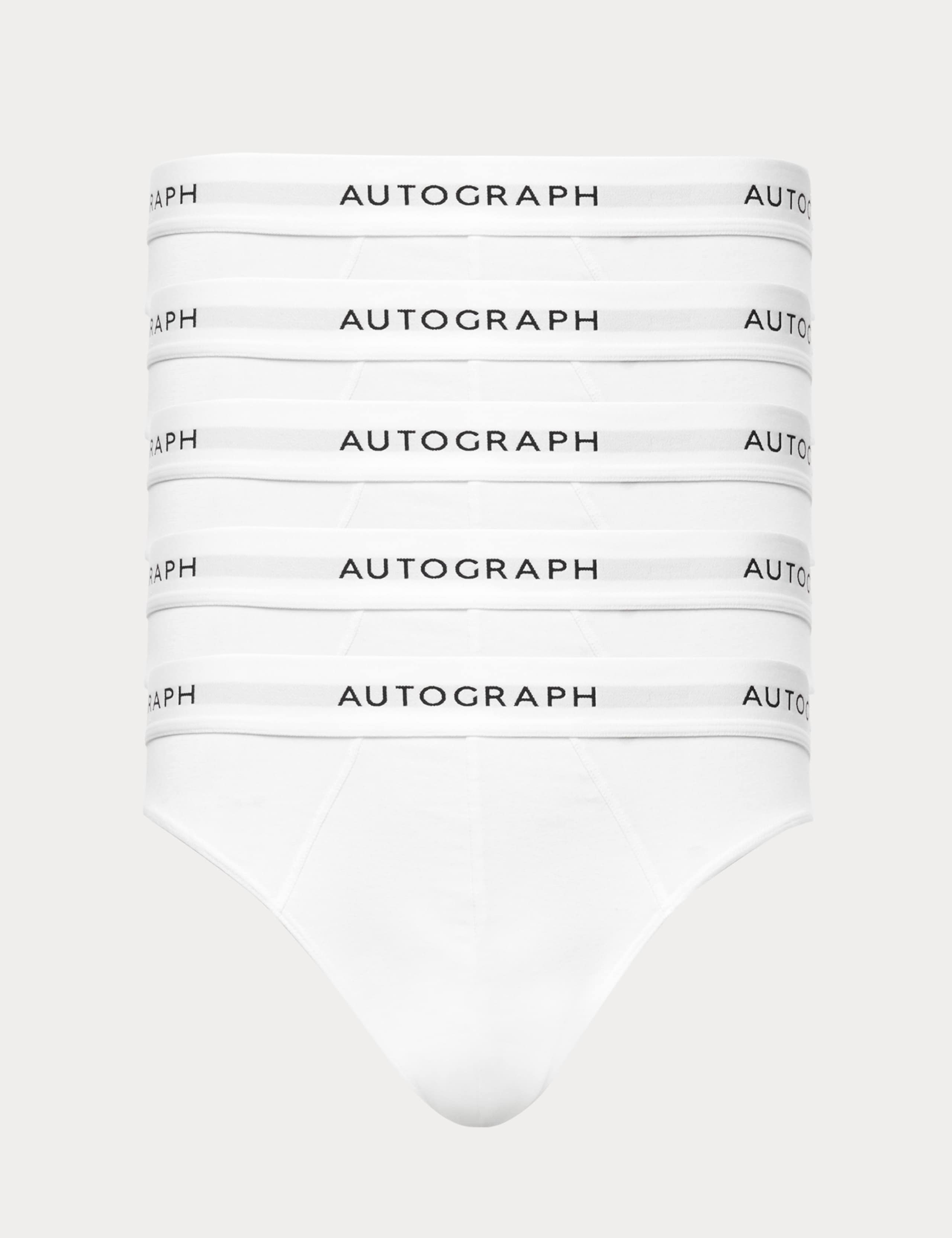 5 Pack Supima® Cotton Blend Stretch Briefs