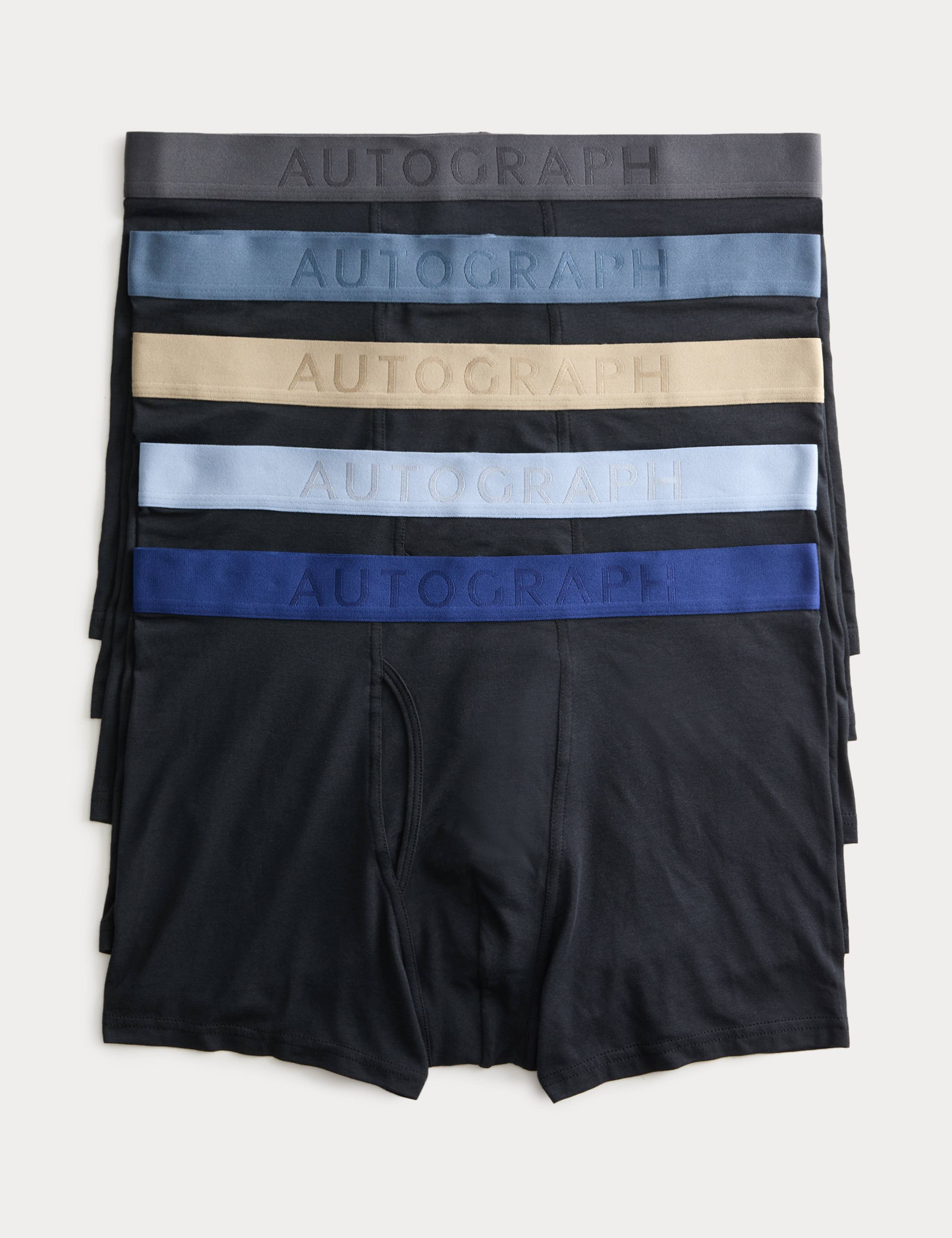 5 Pack Cool & Fresh™ Supima® Cotton Modal Trunks