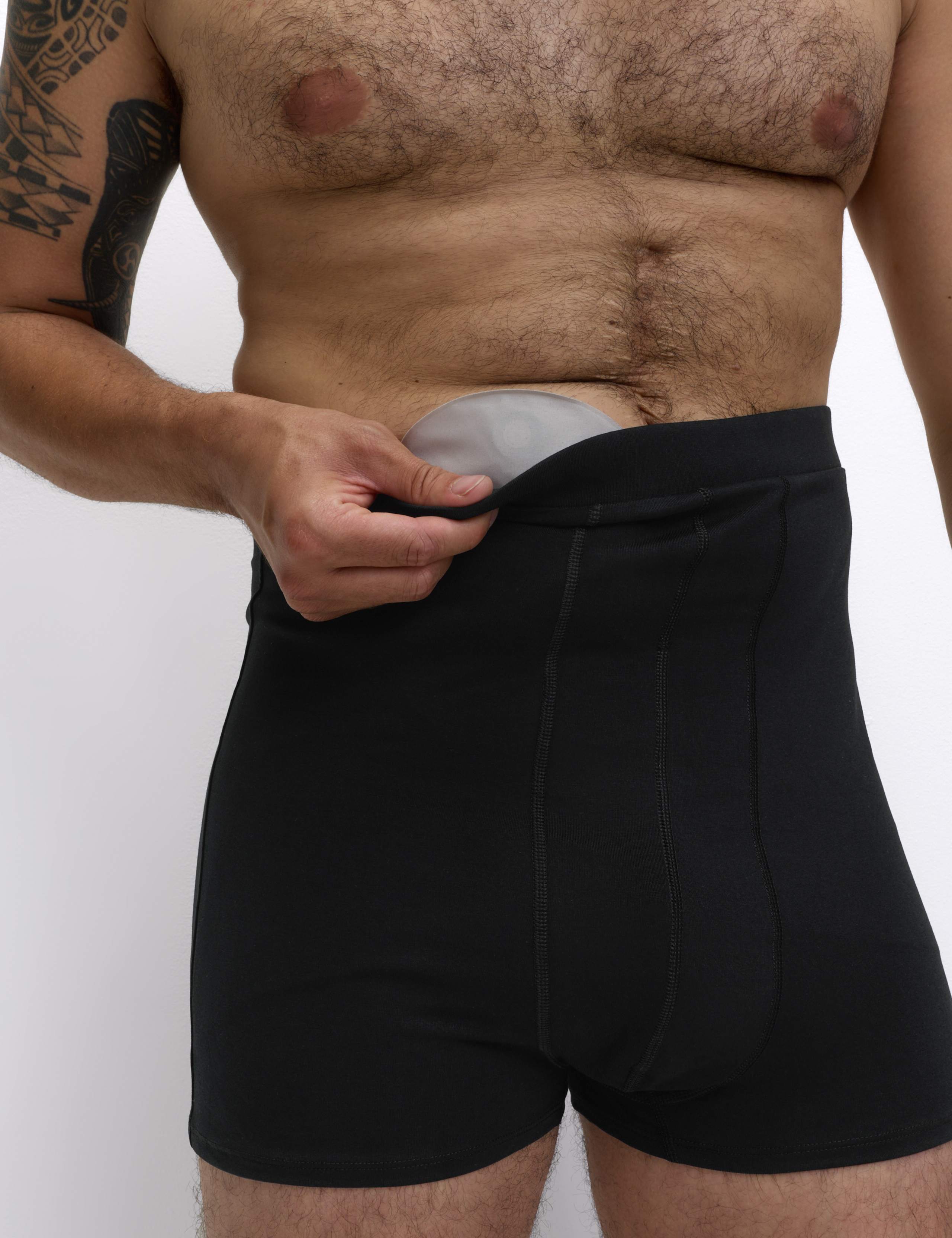 3pk Cotton Rich Stoma Trunks