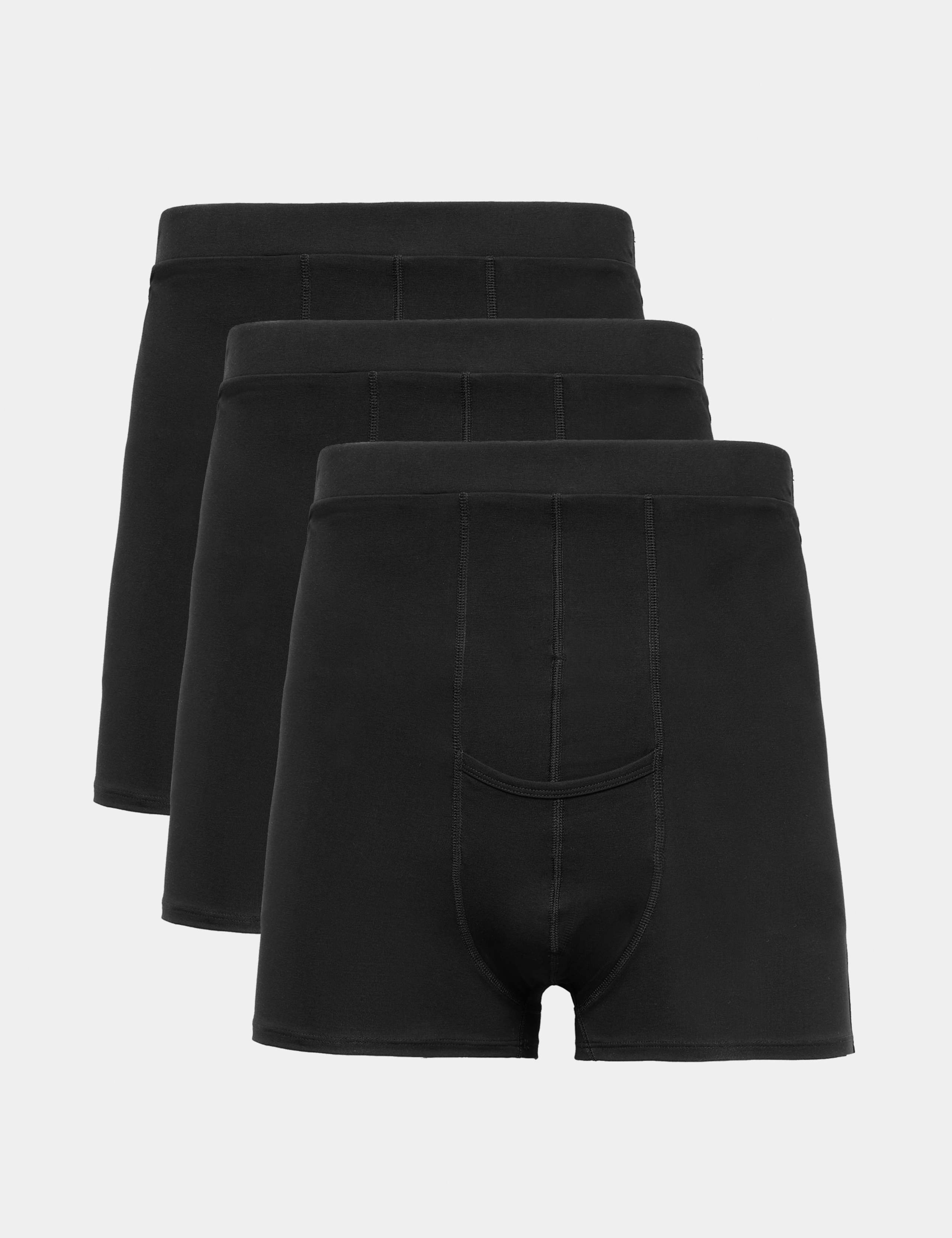 3 Pack Cotton Rich Stoma Trunks with Keyhole