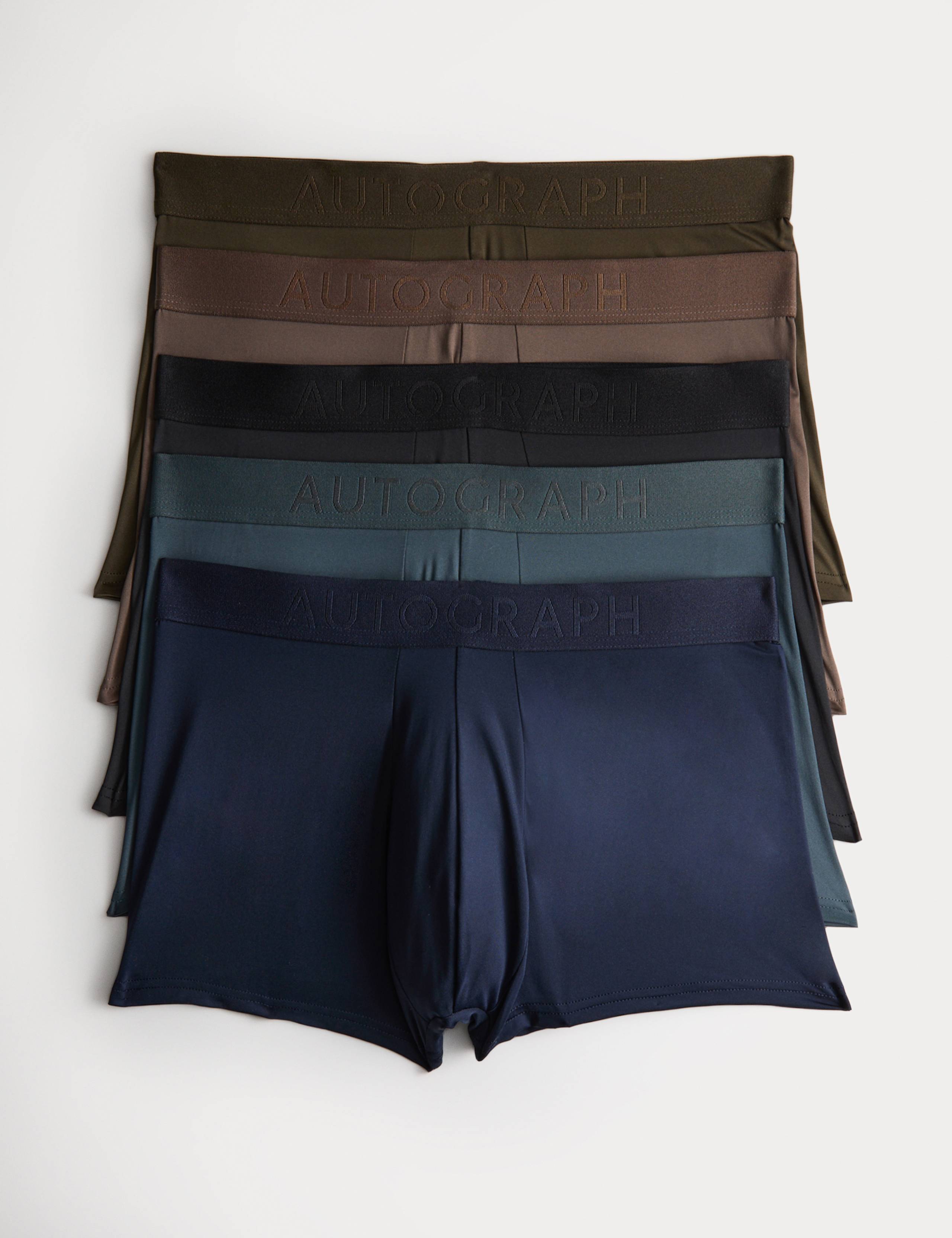 5pk Microskin Stretch Hipsters