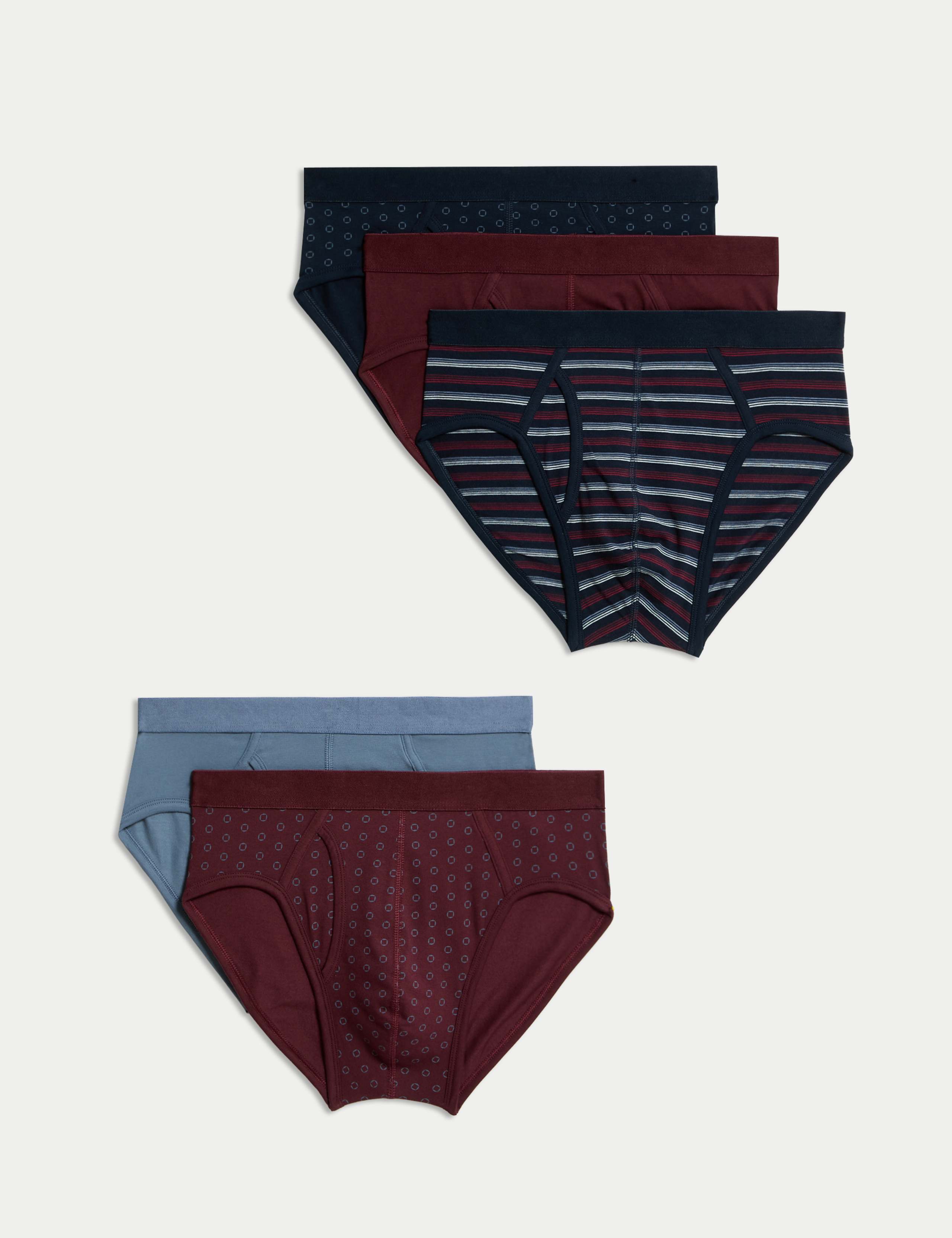 5pk Cotton Rich Cool & Fresh™ Briefs