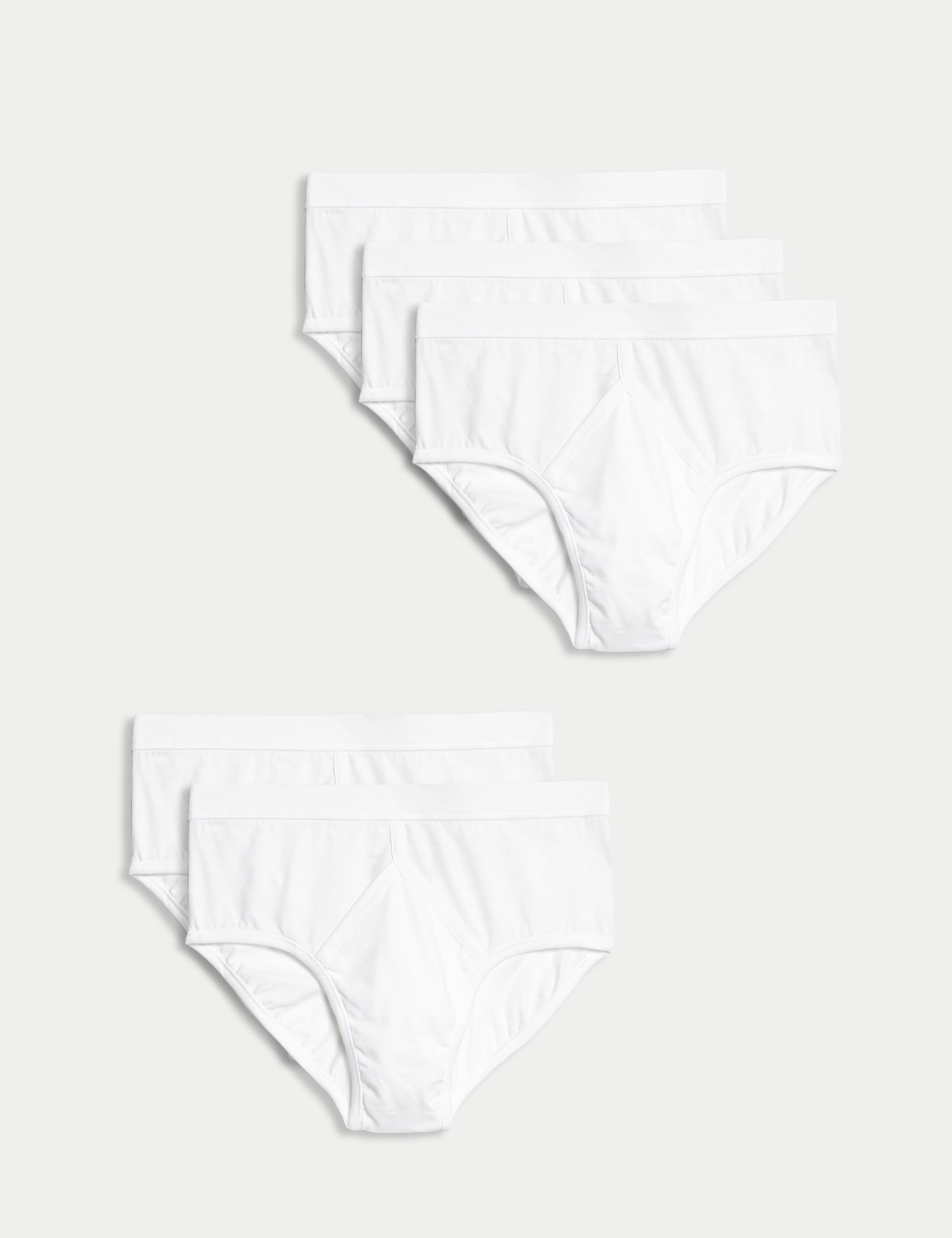 5 Pack Essential Cotton Briefs