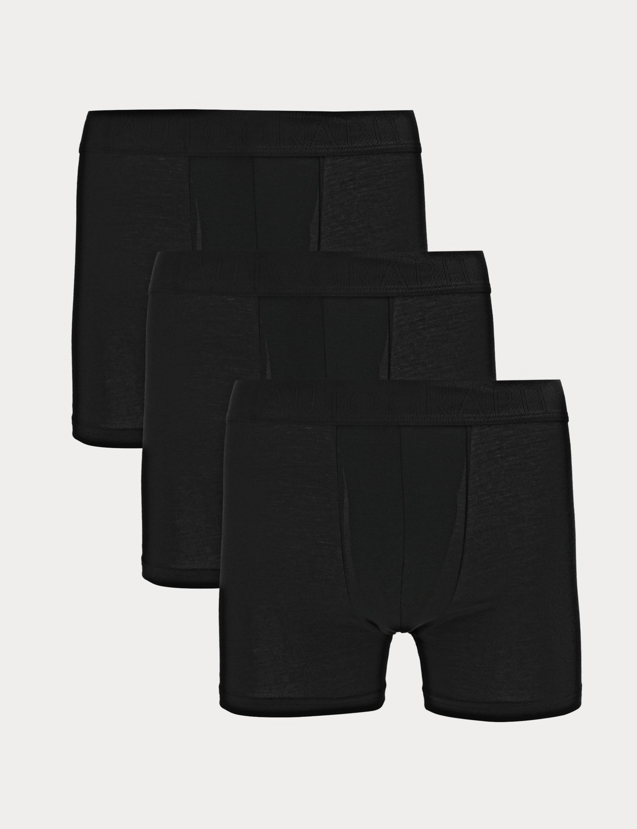 3 Pack Supima® Cotton Modal Secret Support™ Trunks