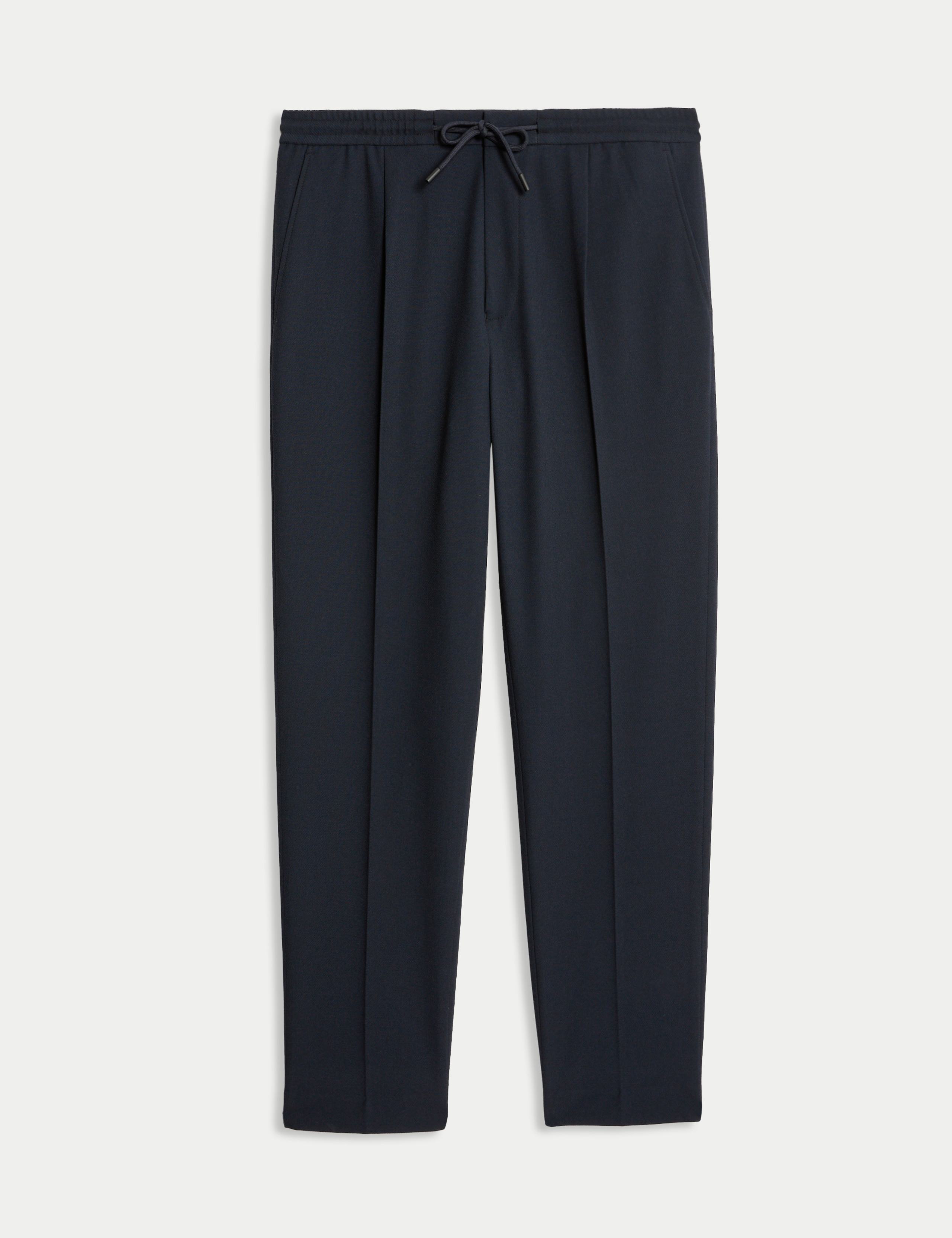 Tailored Fit Twill Trousers