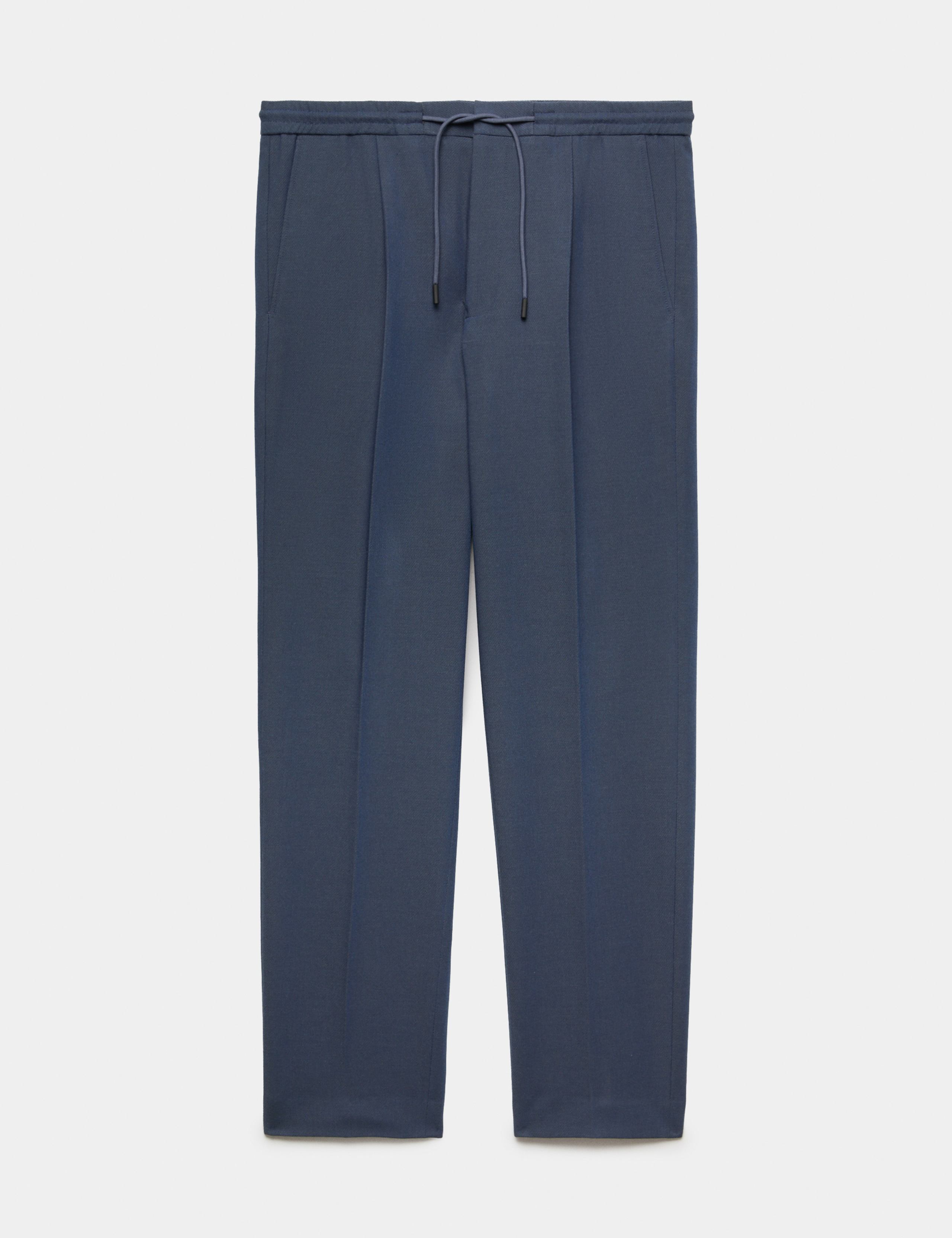 2 Piece Tailored Fit Performance Twill Suit 2 of 6
