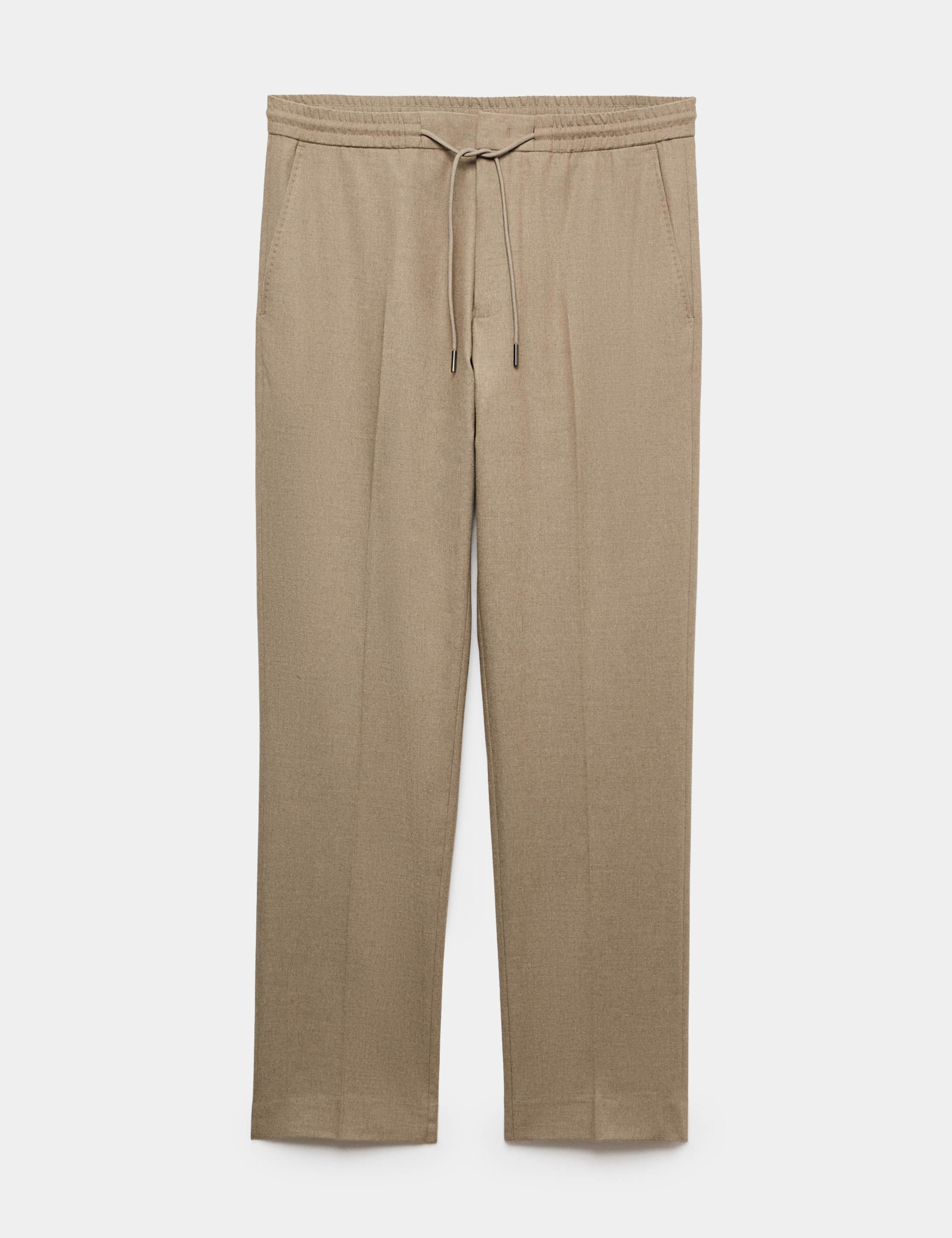 Italian Wool Blend Performance Trousers