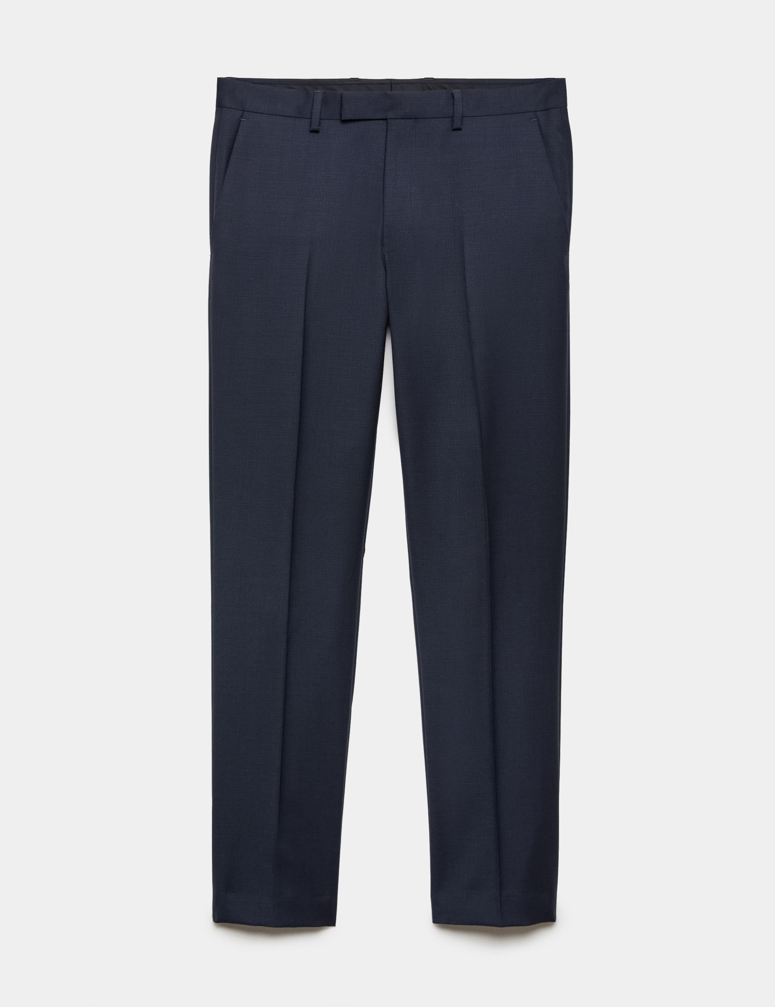3 Piece Tailored Fit Pure Merino Wool Suit 2 of 9