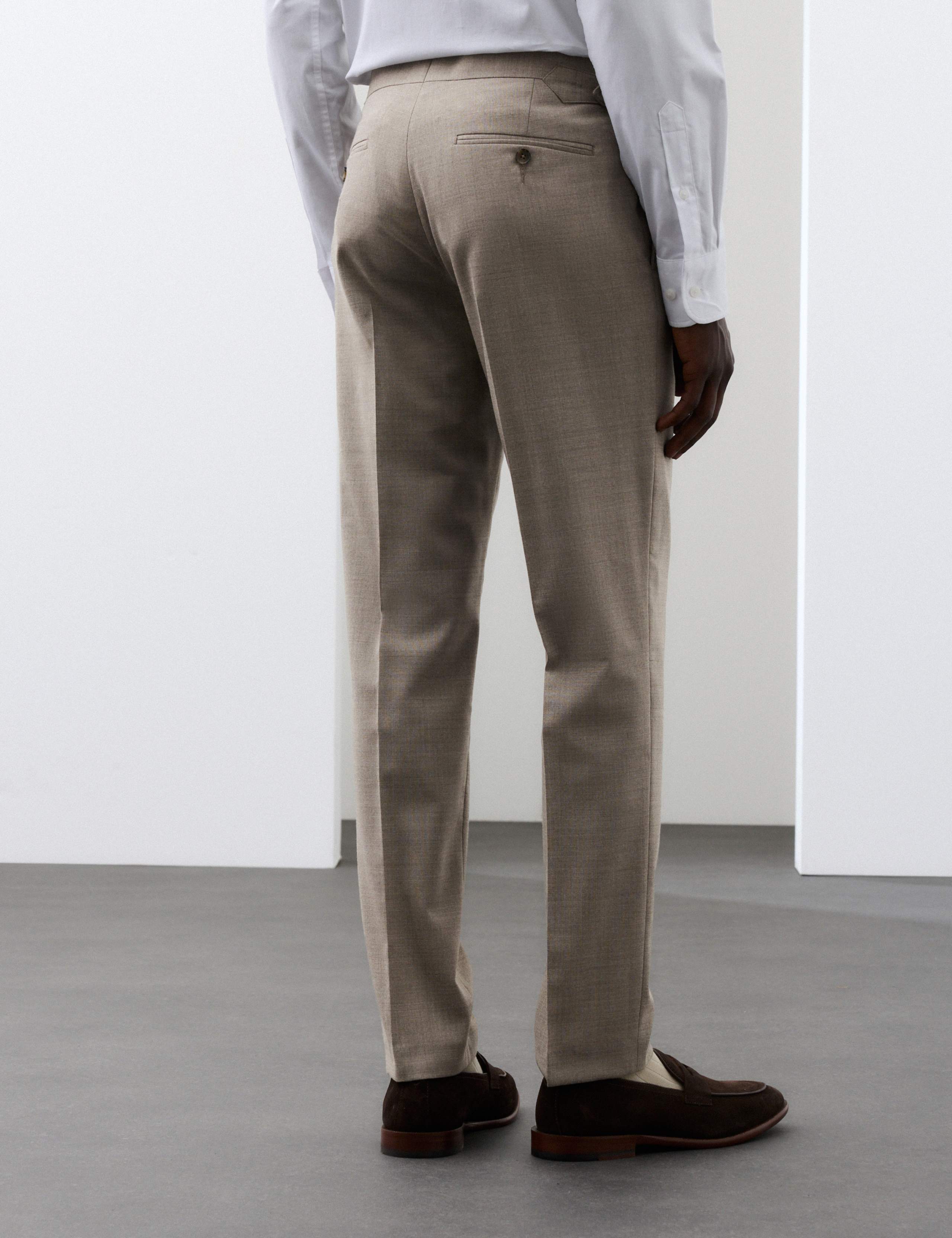 2 Piece Tailored Fit Wool Blend Suit 5 of 6