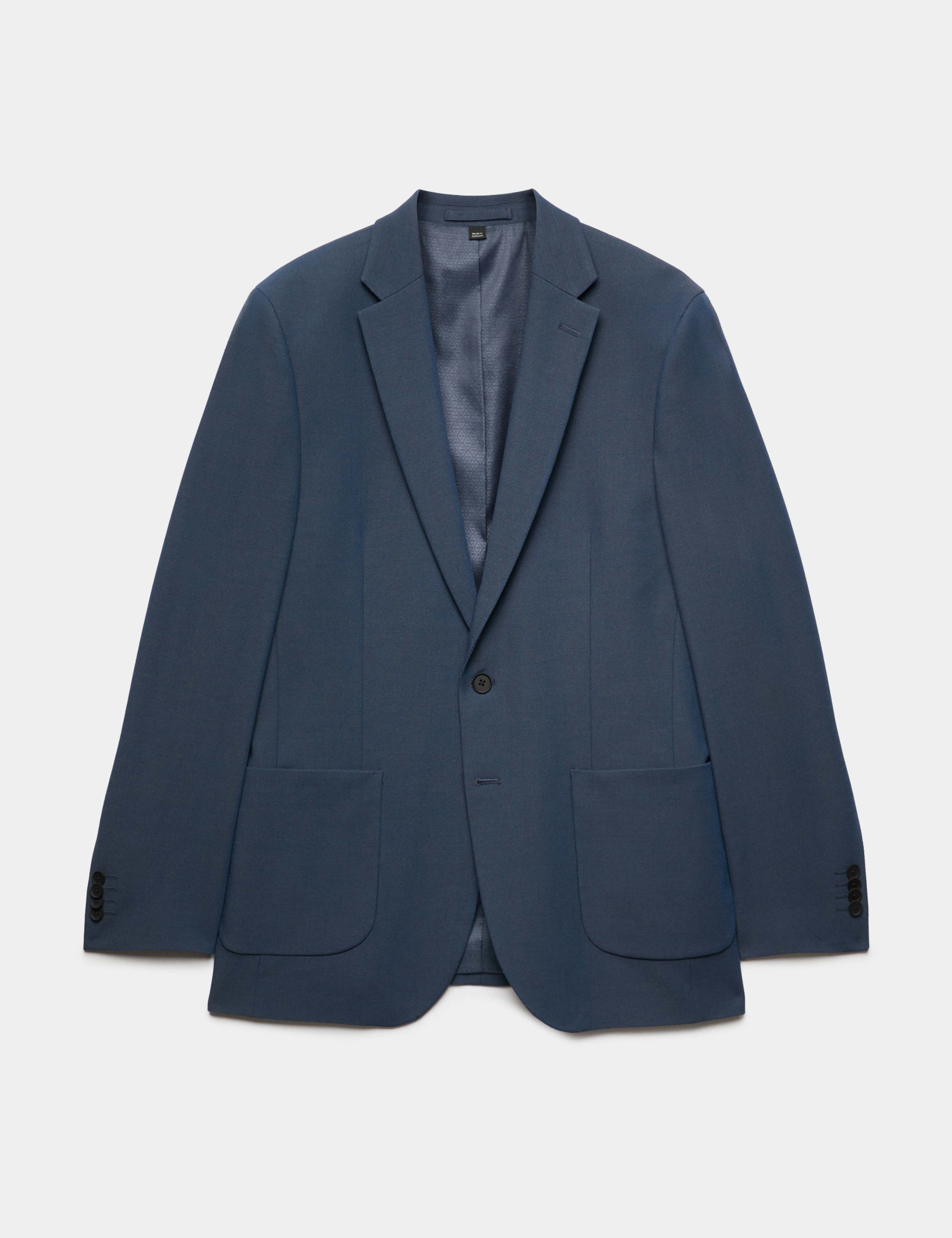 2 Piece Tailored Fit Performance Twill Suit 1 of 6