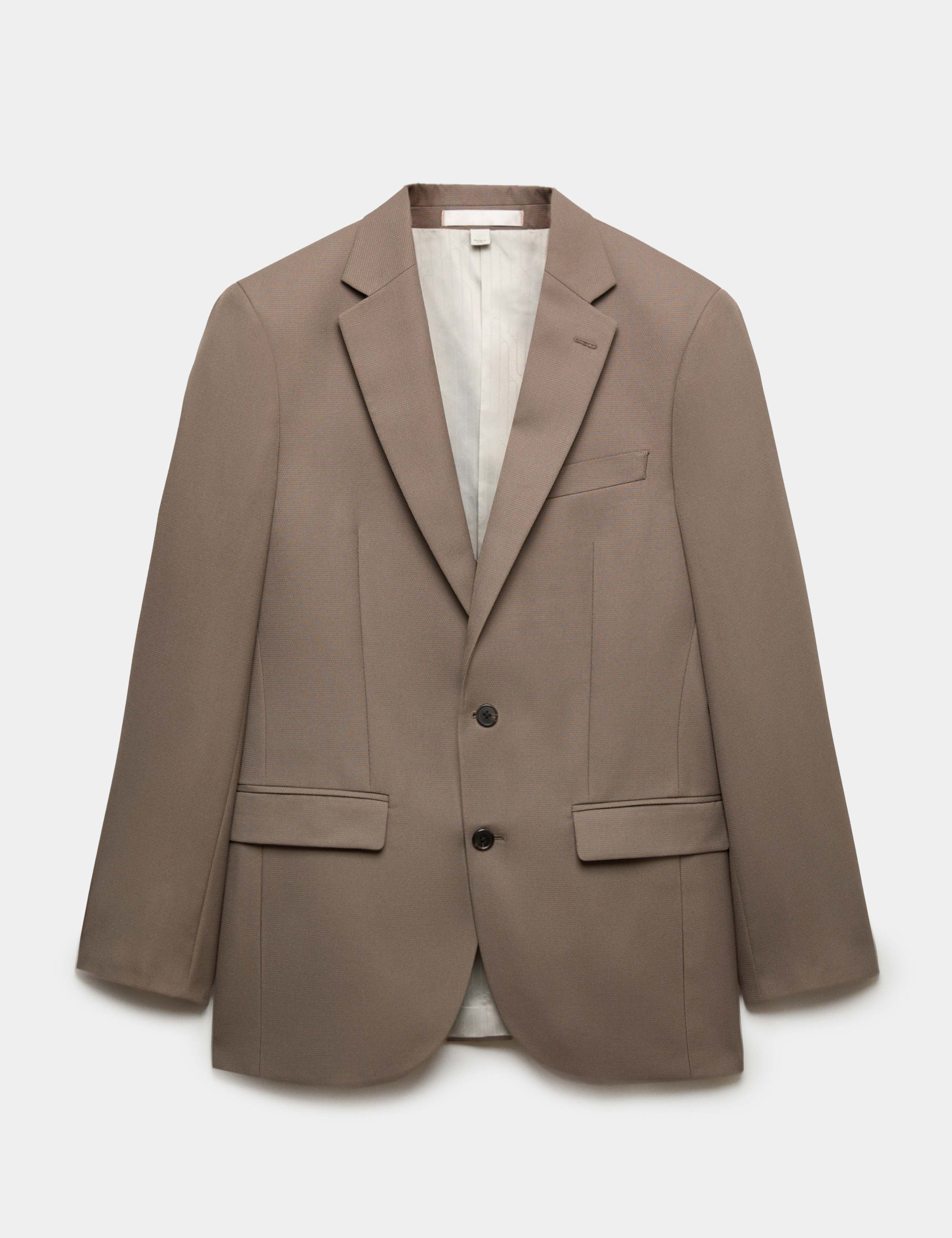 Tailored Fit Textured Jacket