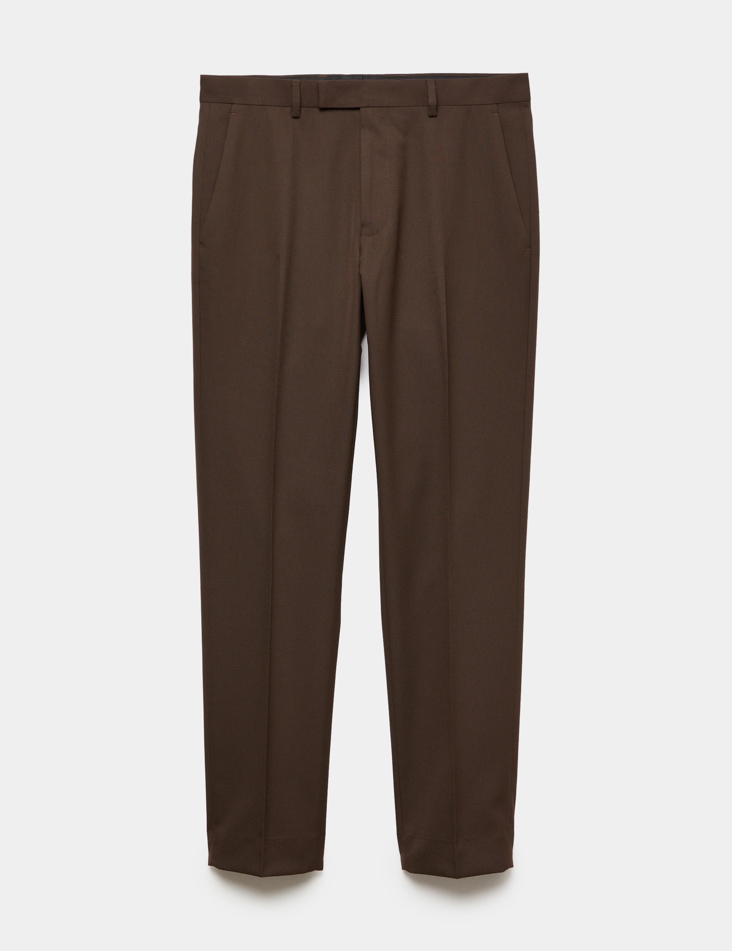 2 Piece Tailored Fit Textured Suit 2 of 6