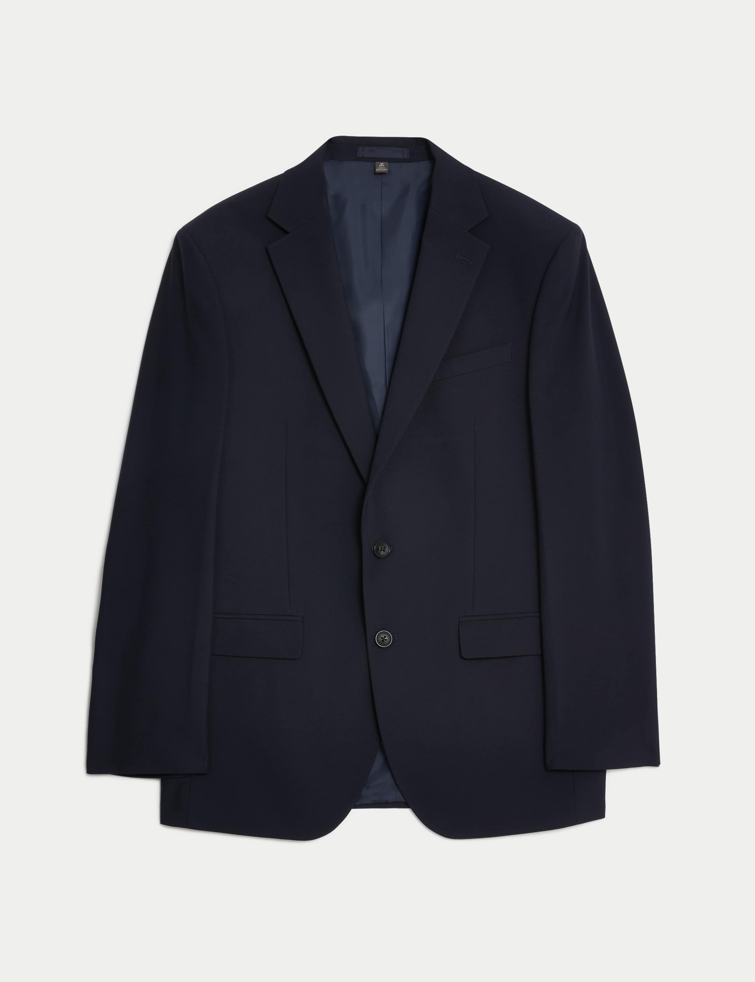 Regular Fit Machine Washable Suit Jacket