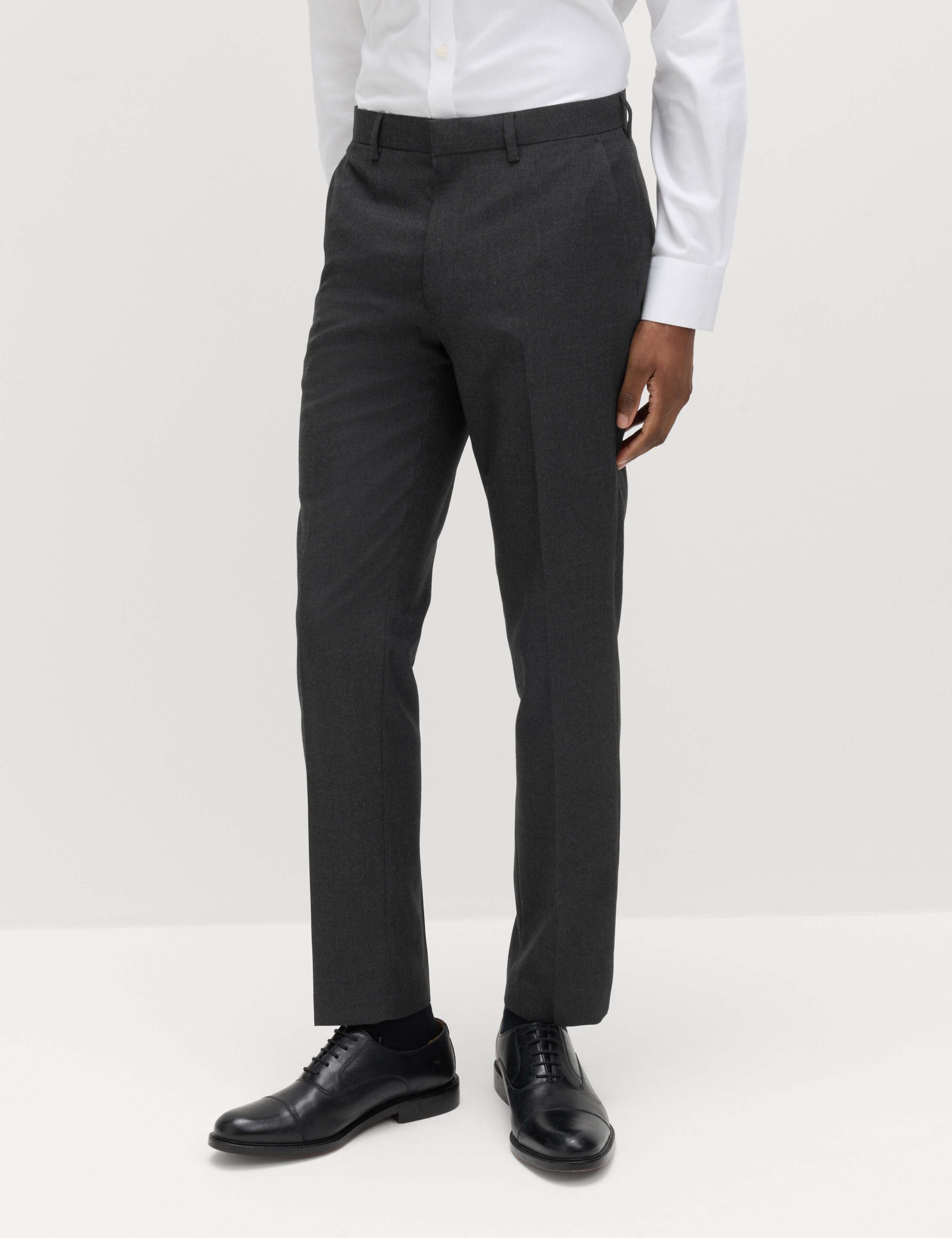 Slim Fit Machine Washable Suit Trousers