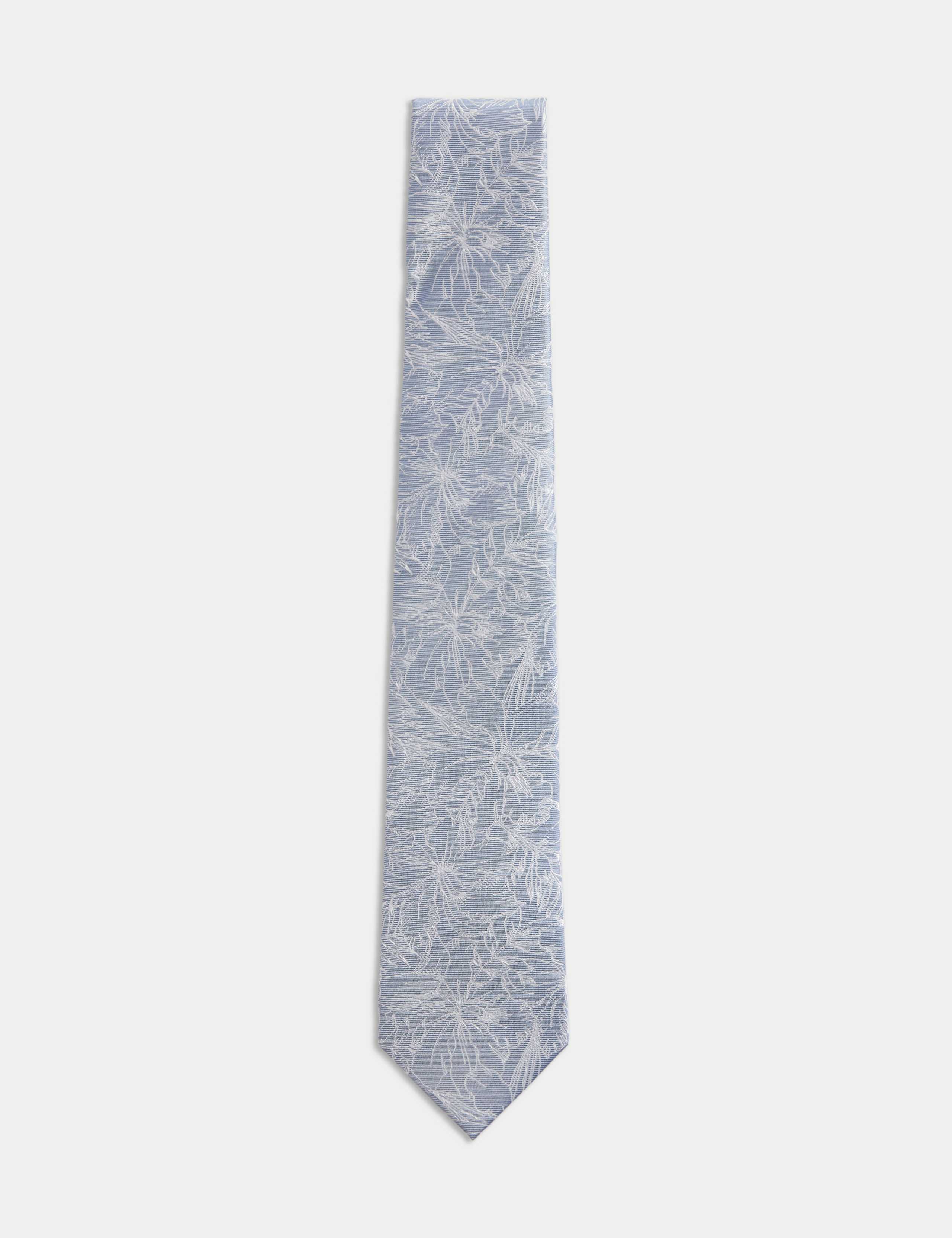 Floral Pure Silk Tie