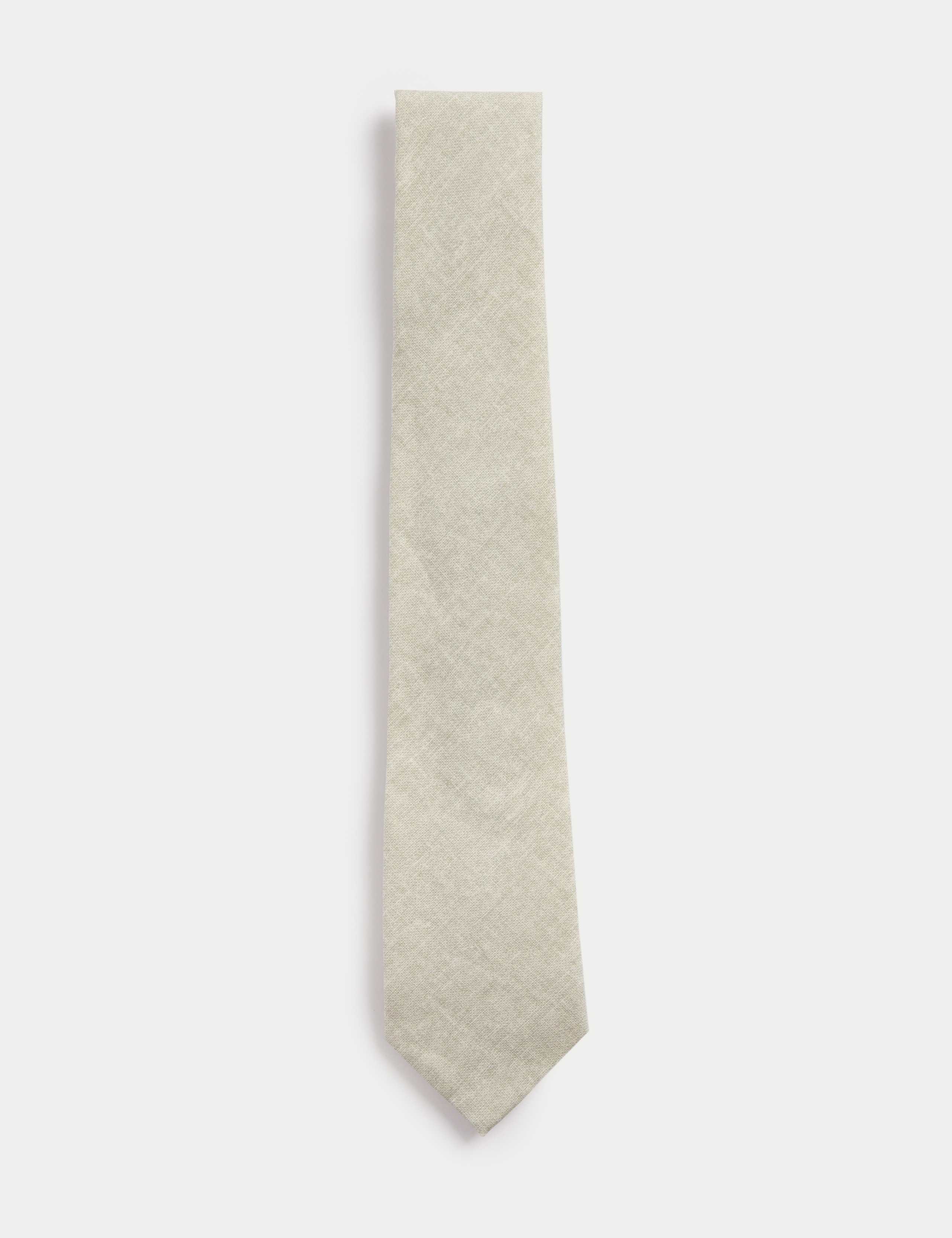 Linen Silk Blend Tie