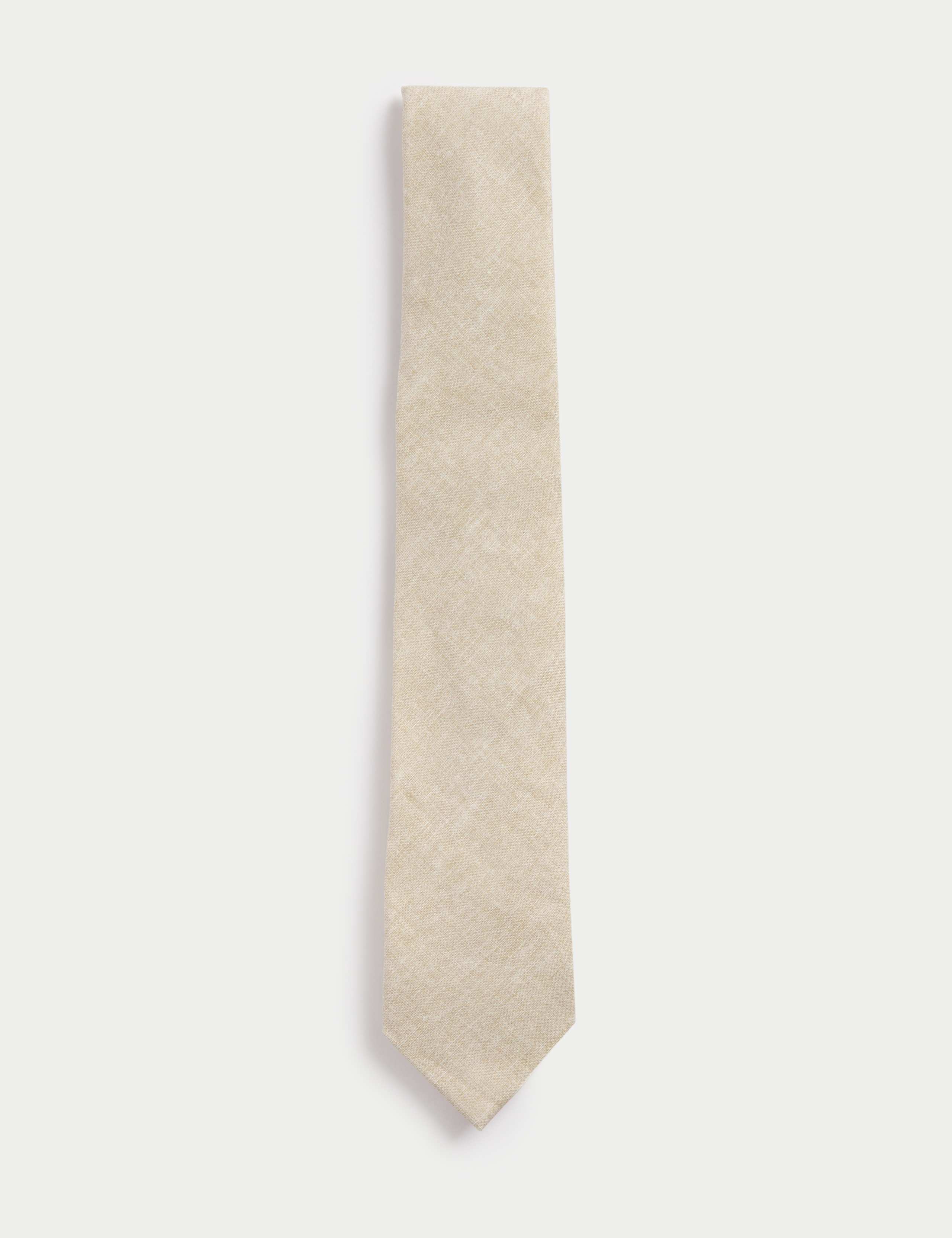 Linen Silk Blend Tie