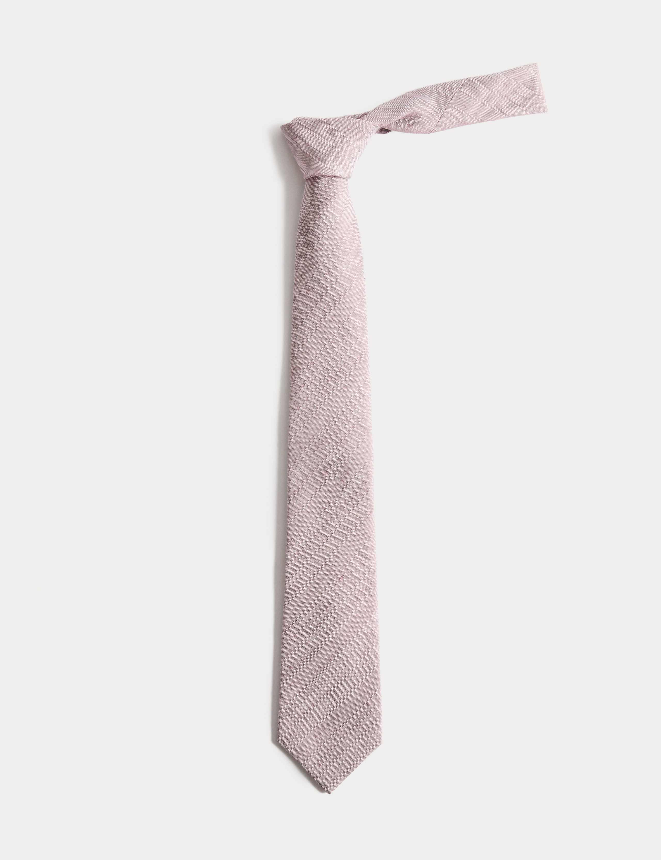 Textured Linen Rich Tie