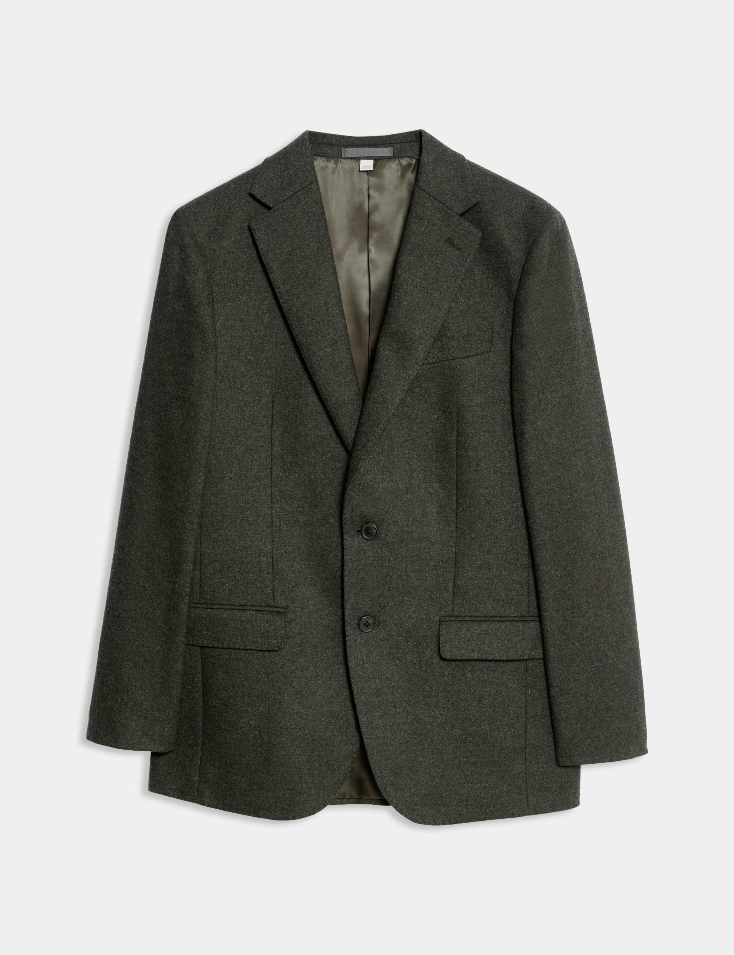 Tailored Fit Wool Rich Tweed Suit 2 of 6