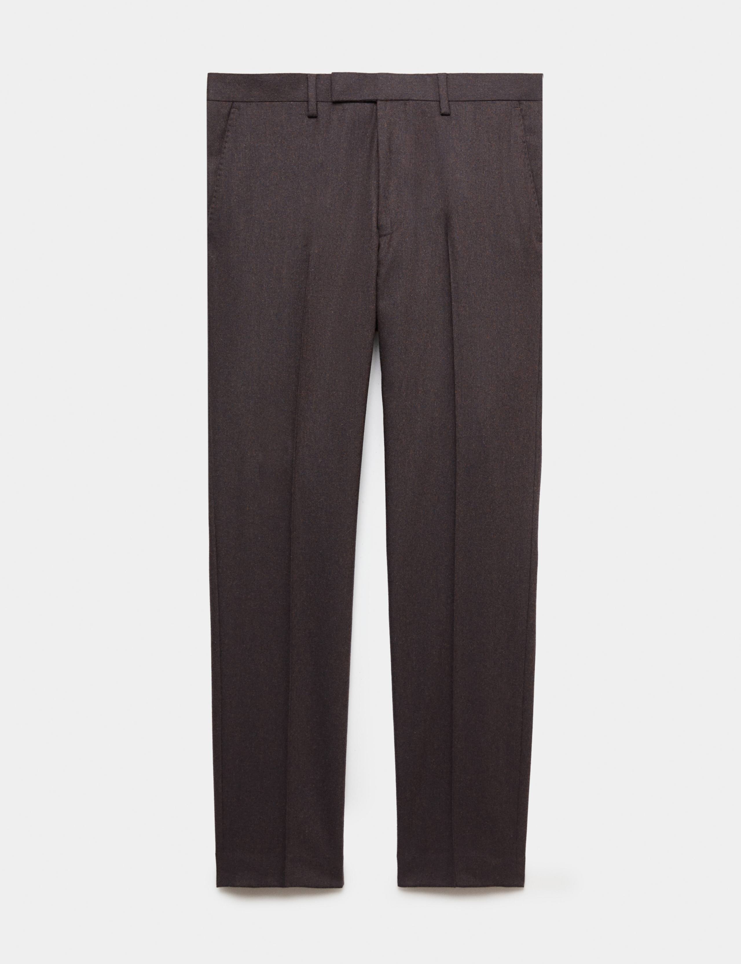 2 Piece Tailored Fit Micro Check Tweed Suit 2 of 6