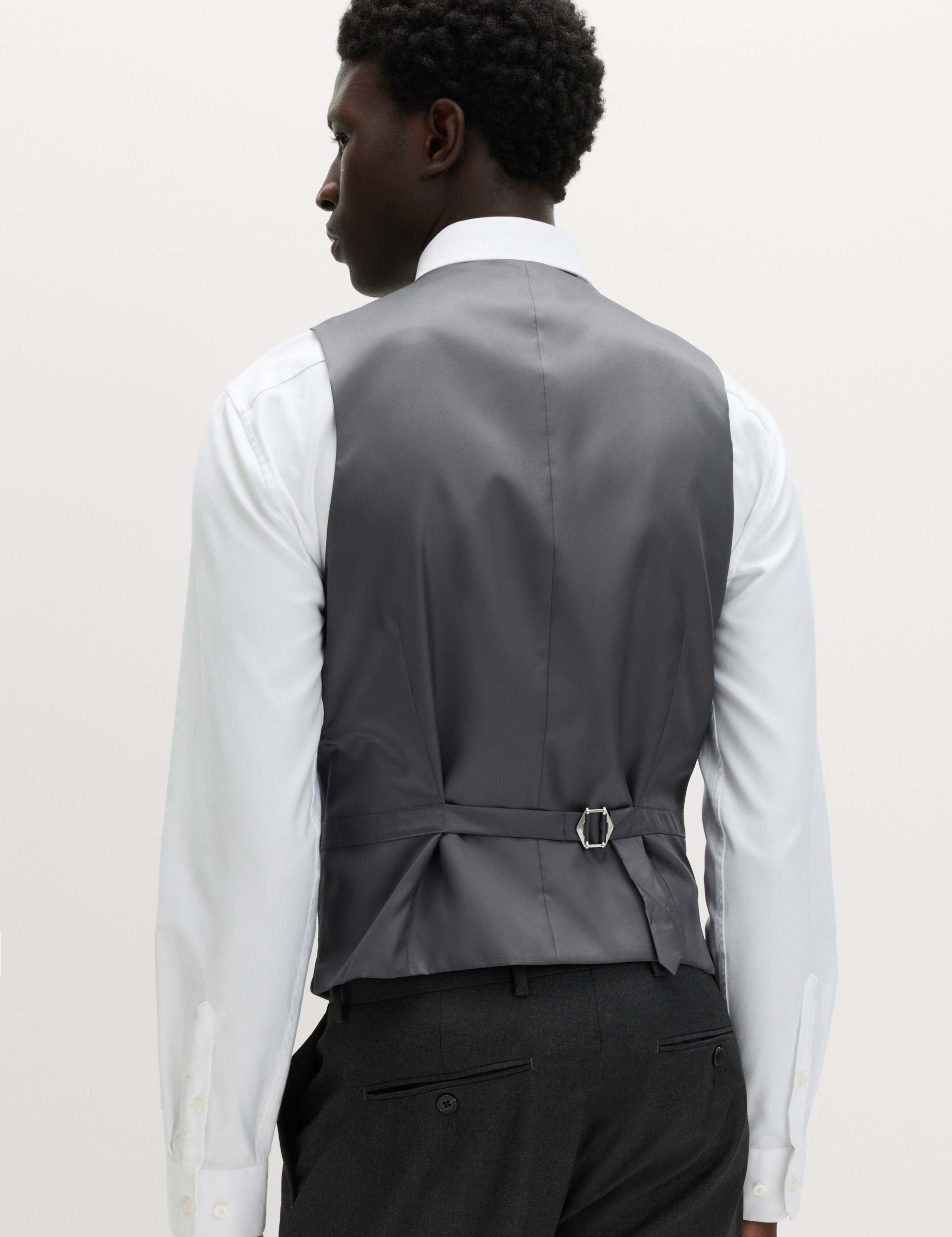 3 Piece Skinny Fit Stretch Suit 4 of 9