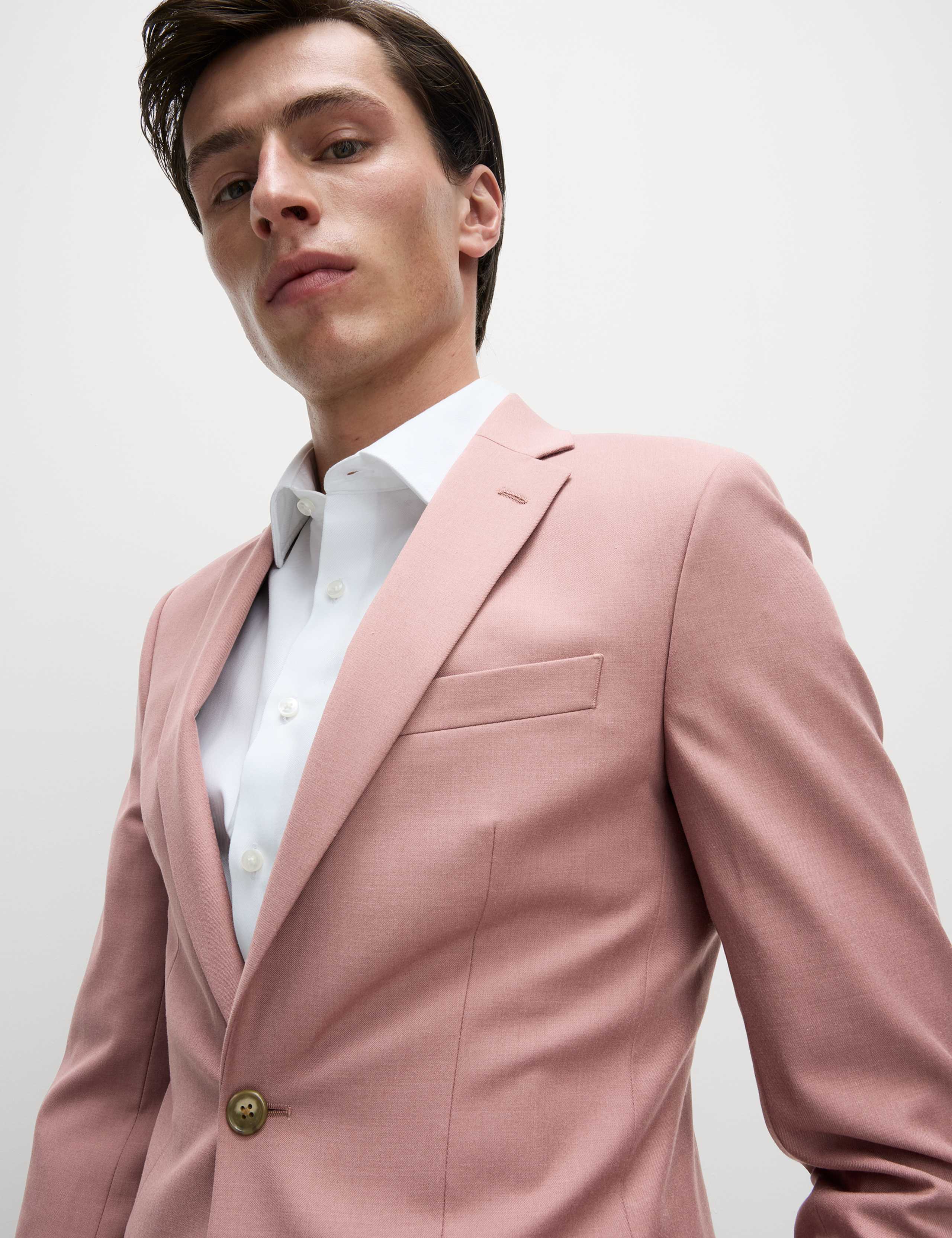 Slim Fit Stretch Suit Jacket