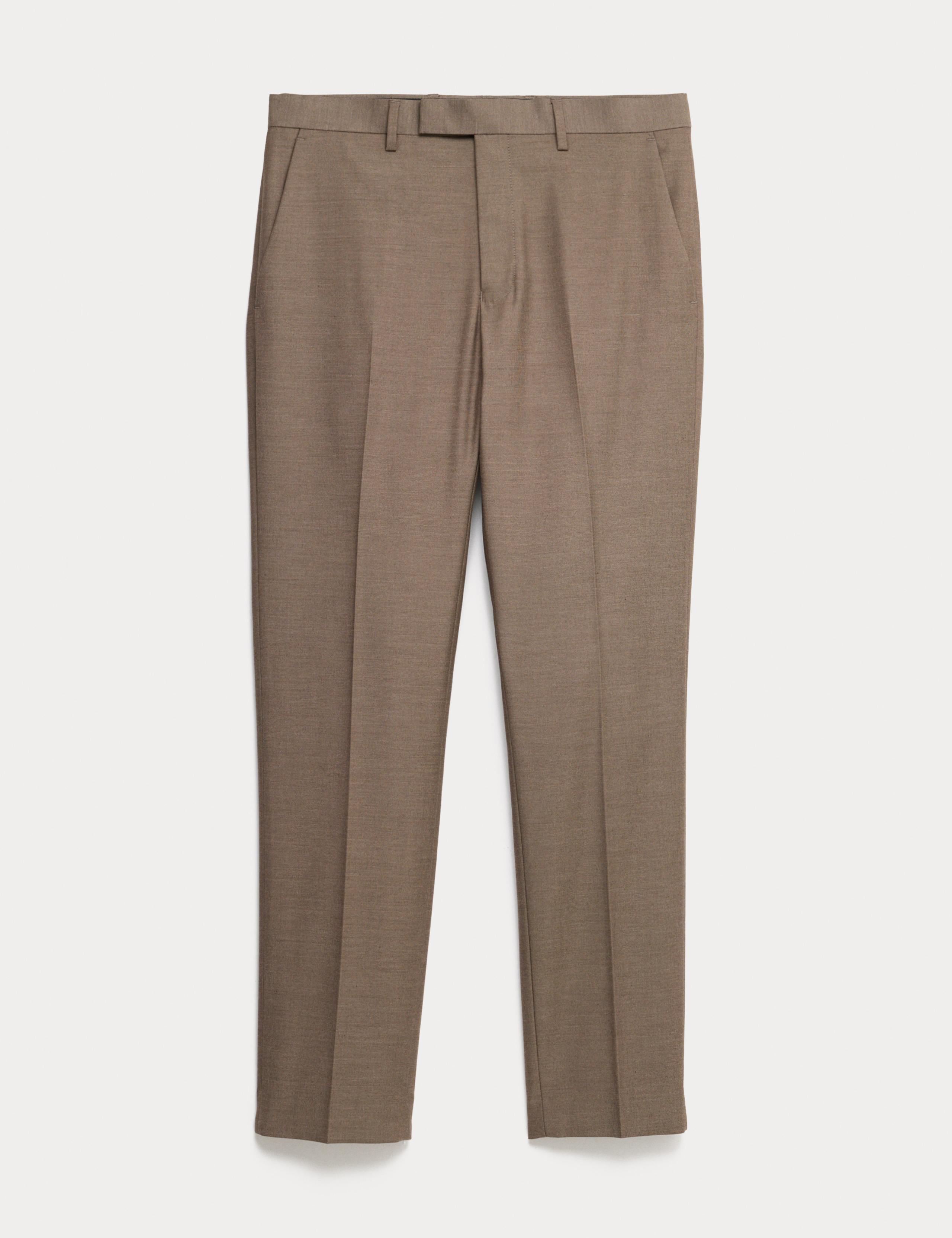 Slim Fit Stretch Suit Trousers