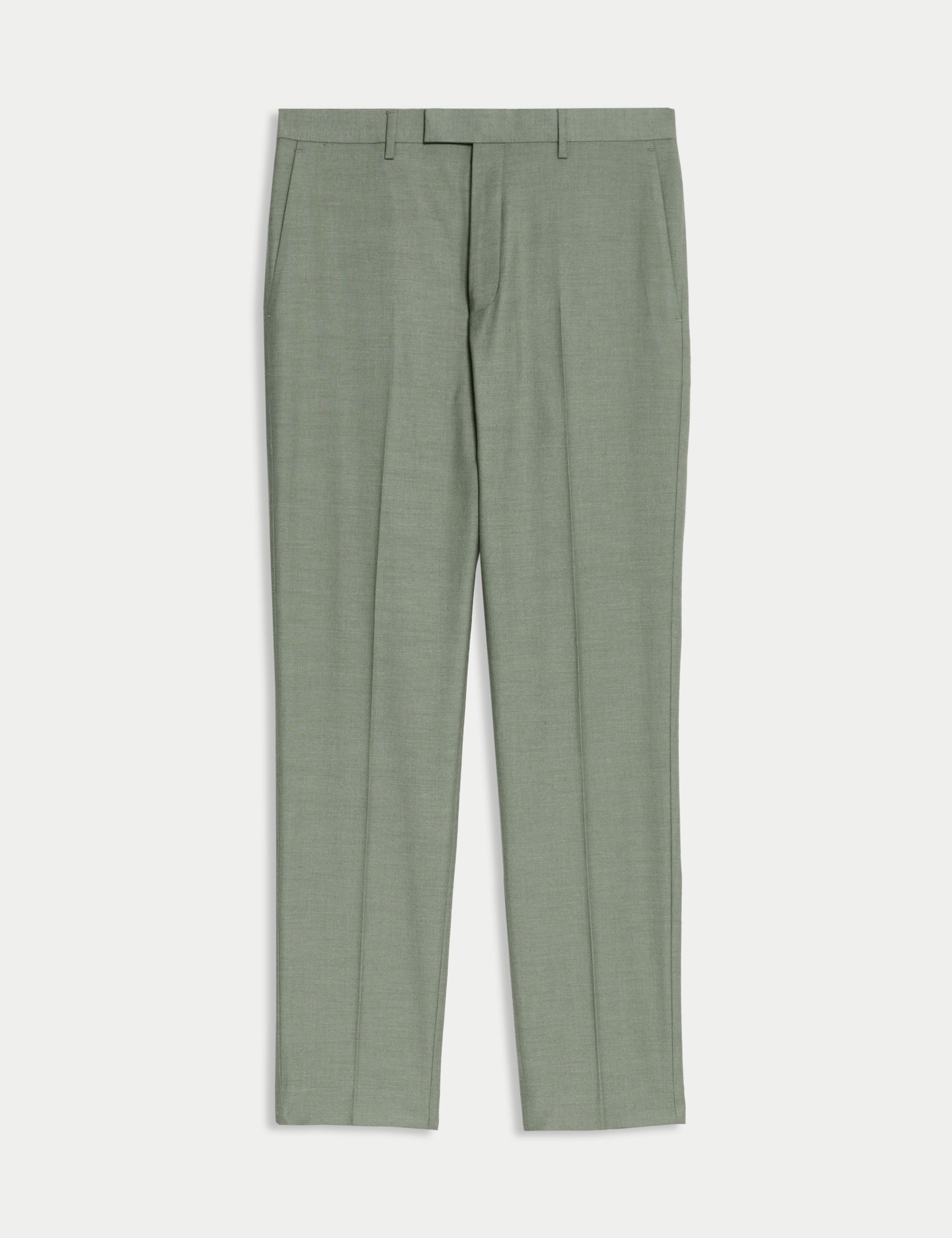 Slim Fit Stretch Suit Trousers