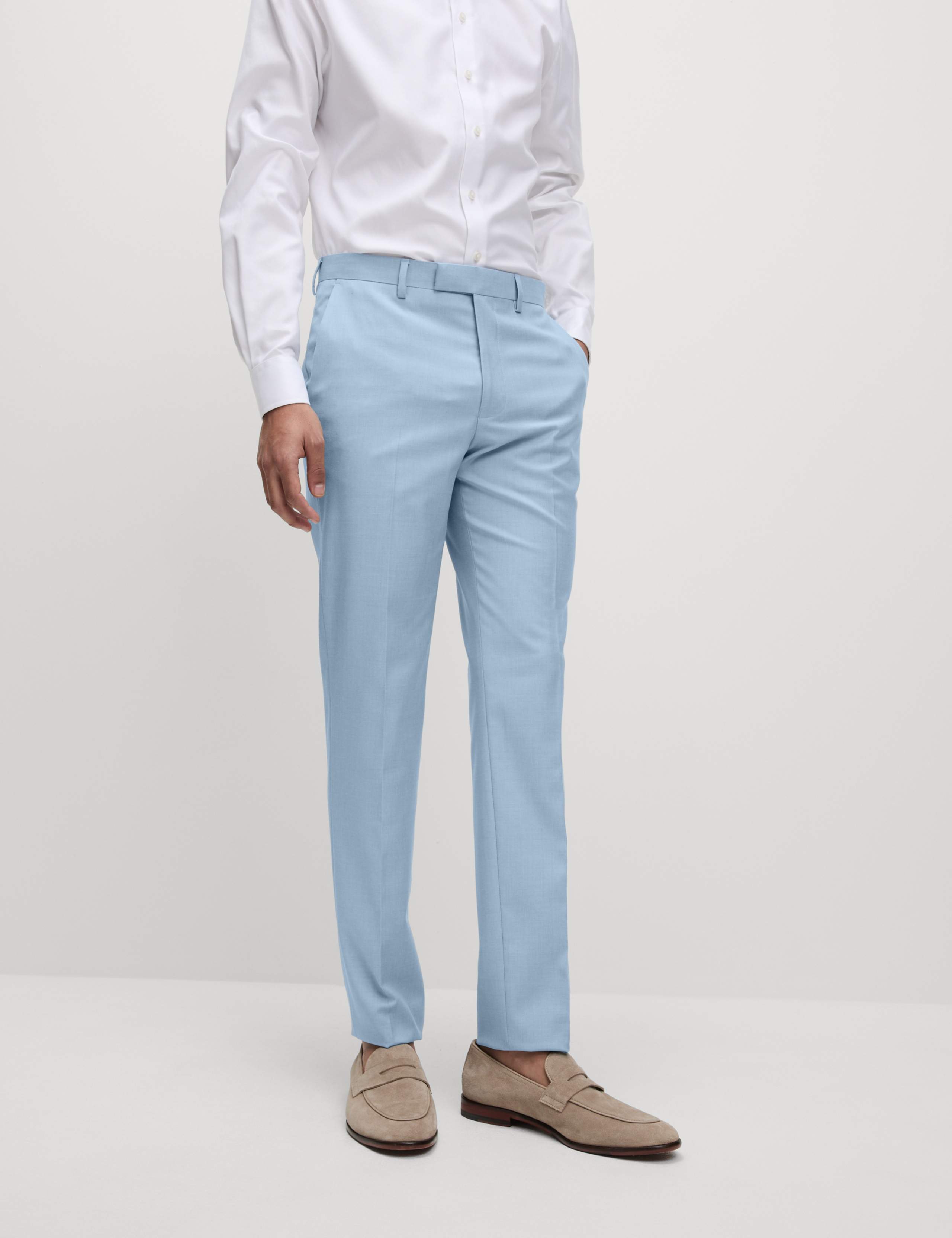 Slim Fit Stretch Suit Trousers