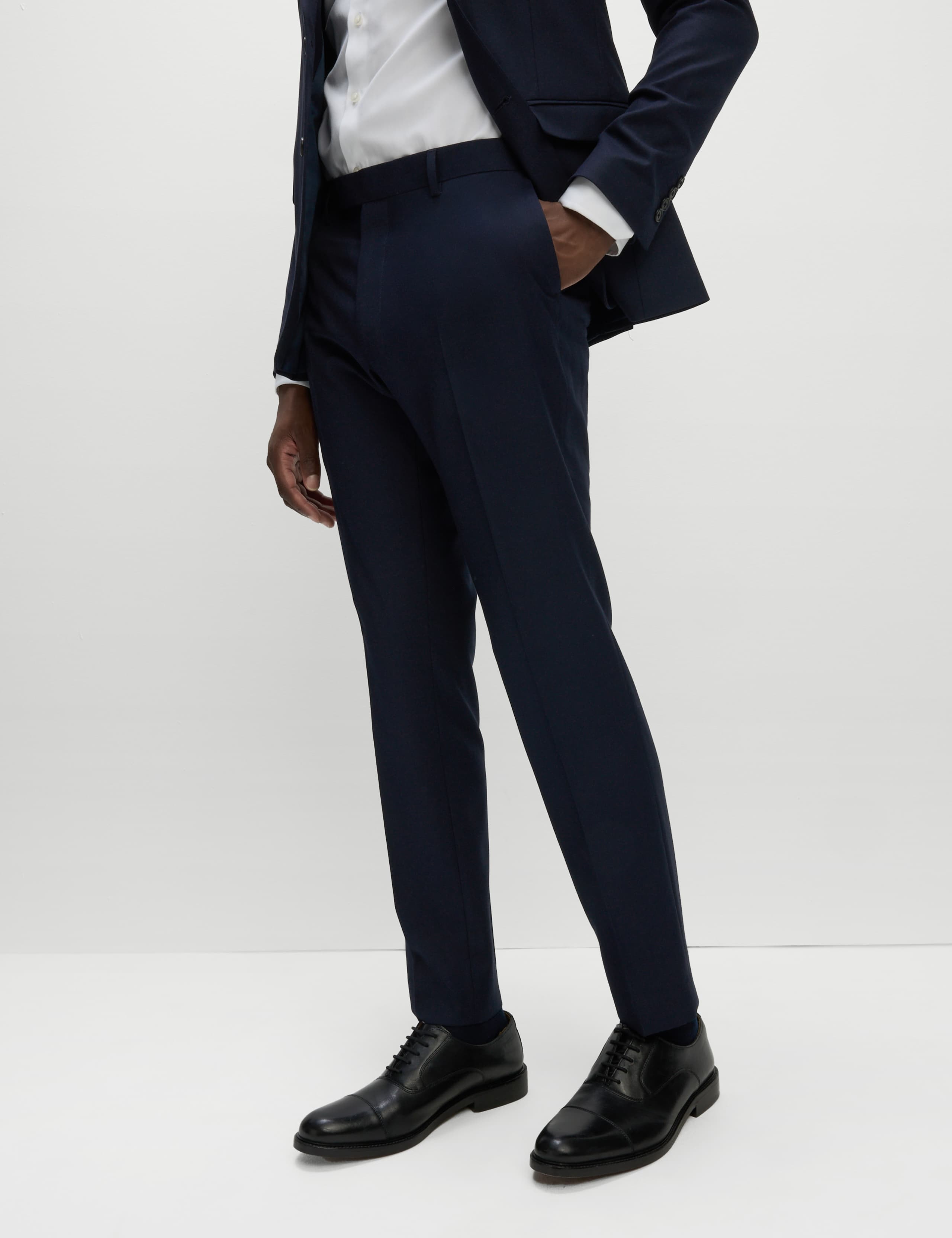 3 Piece Skinny Fit Stretch Suit 5 of 9