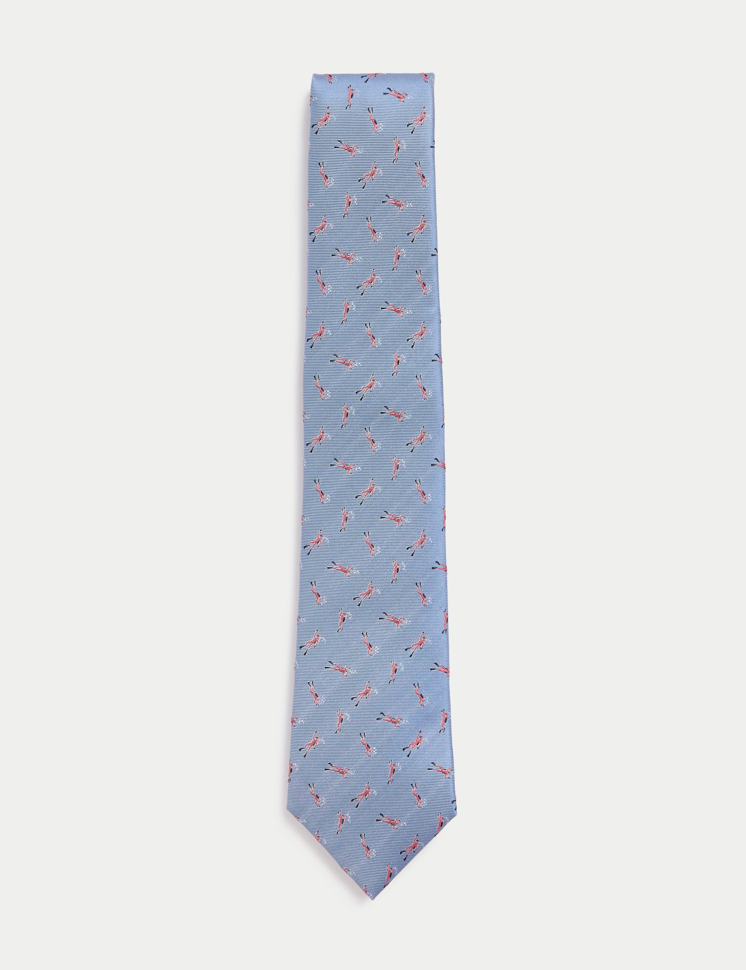 Scuba Print Pure Silk Tie