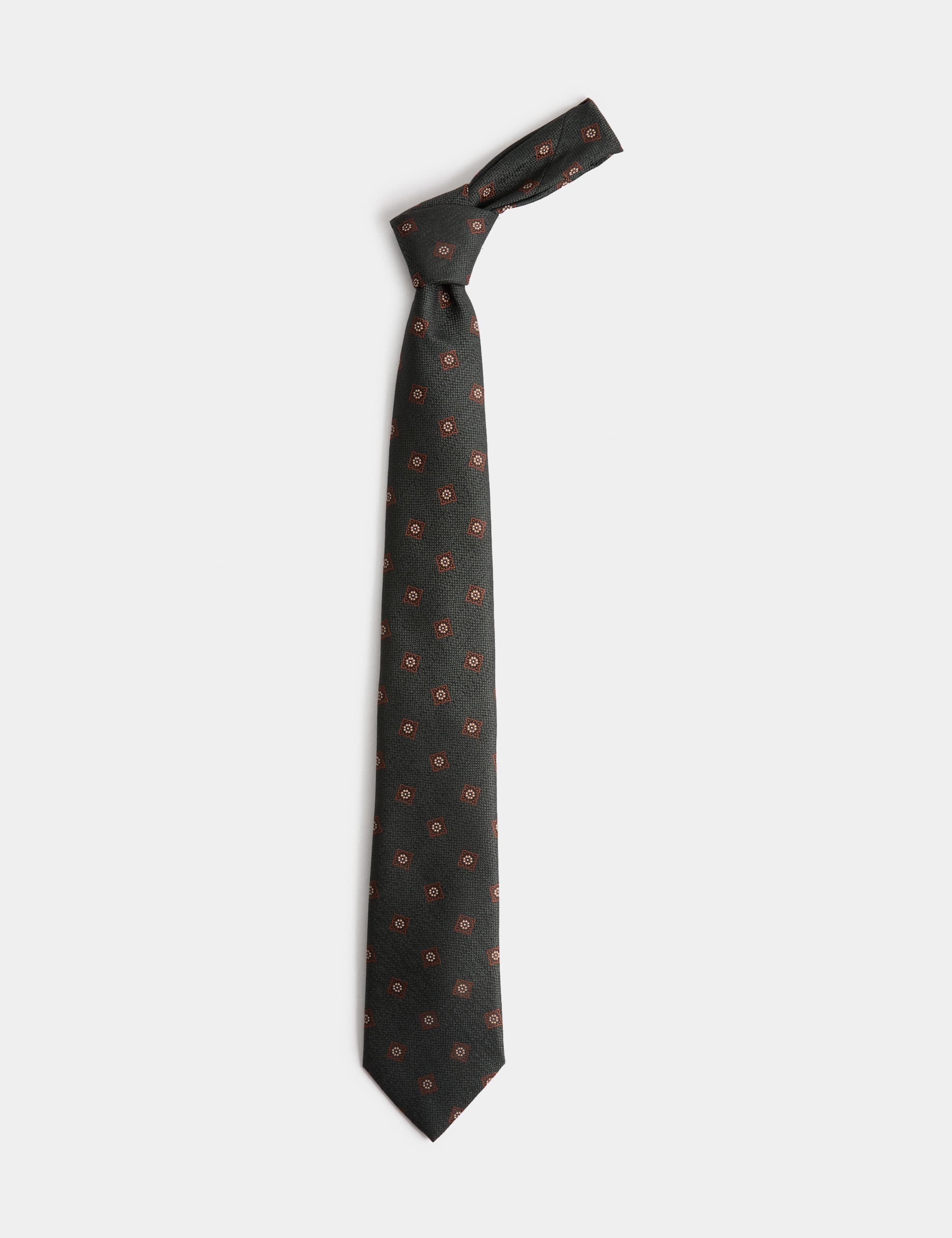 Square Medallion Tie