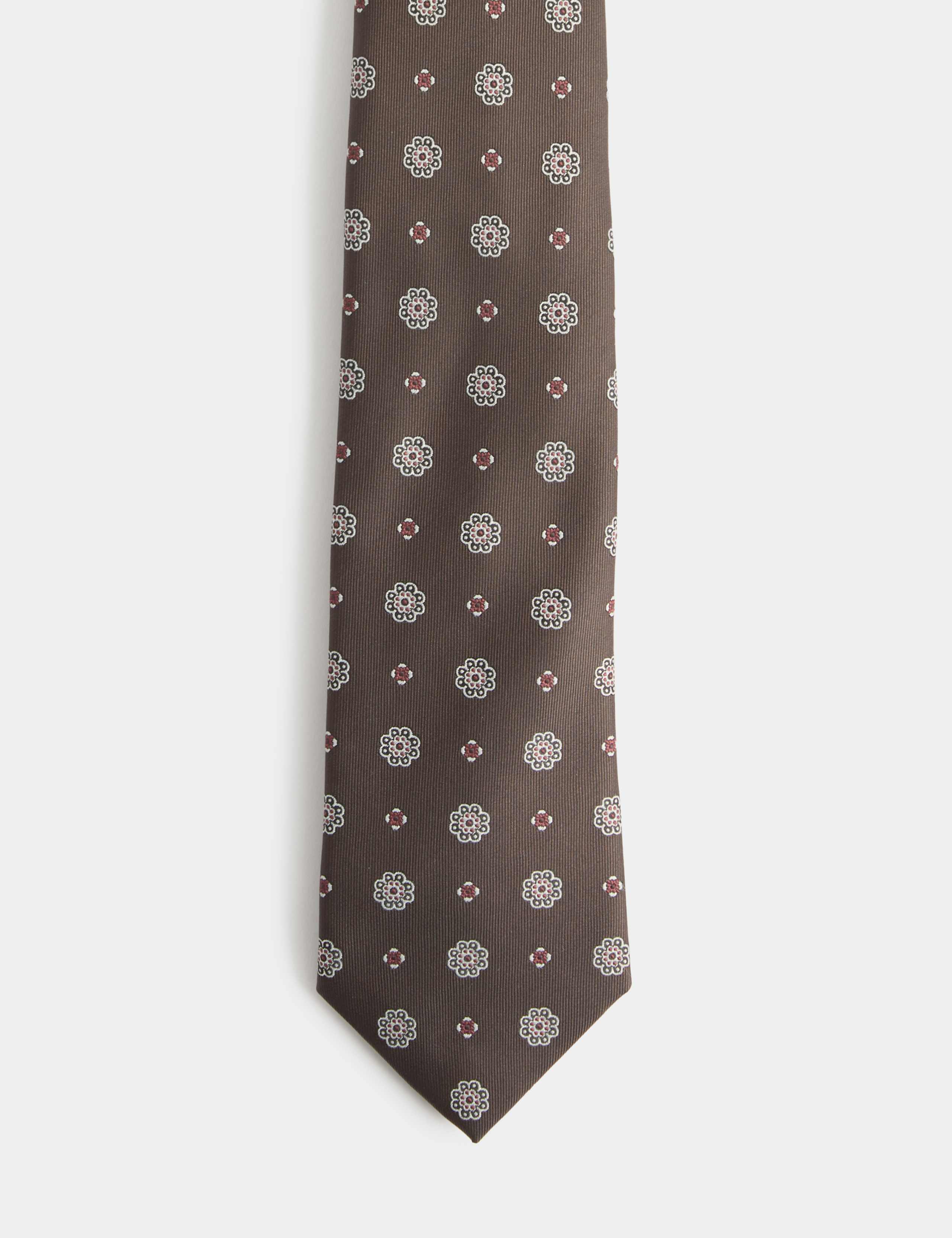 Floral Medallion Tie