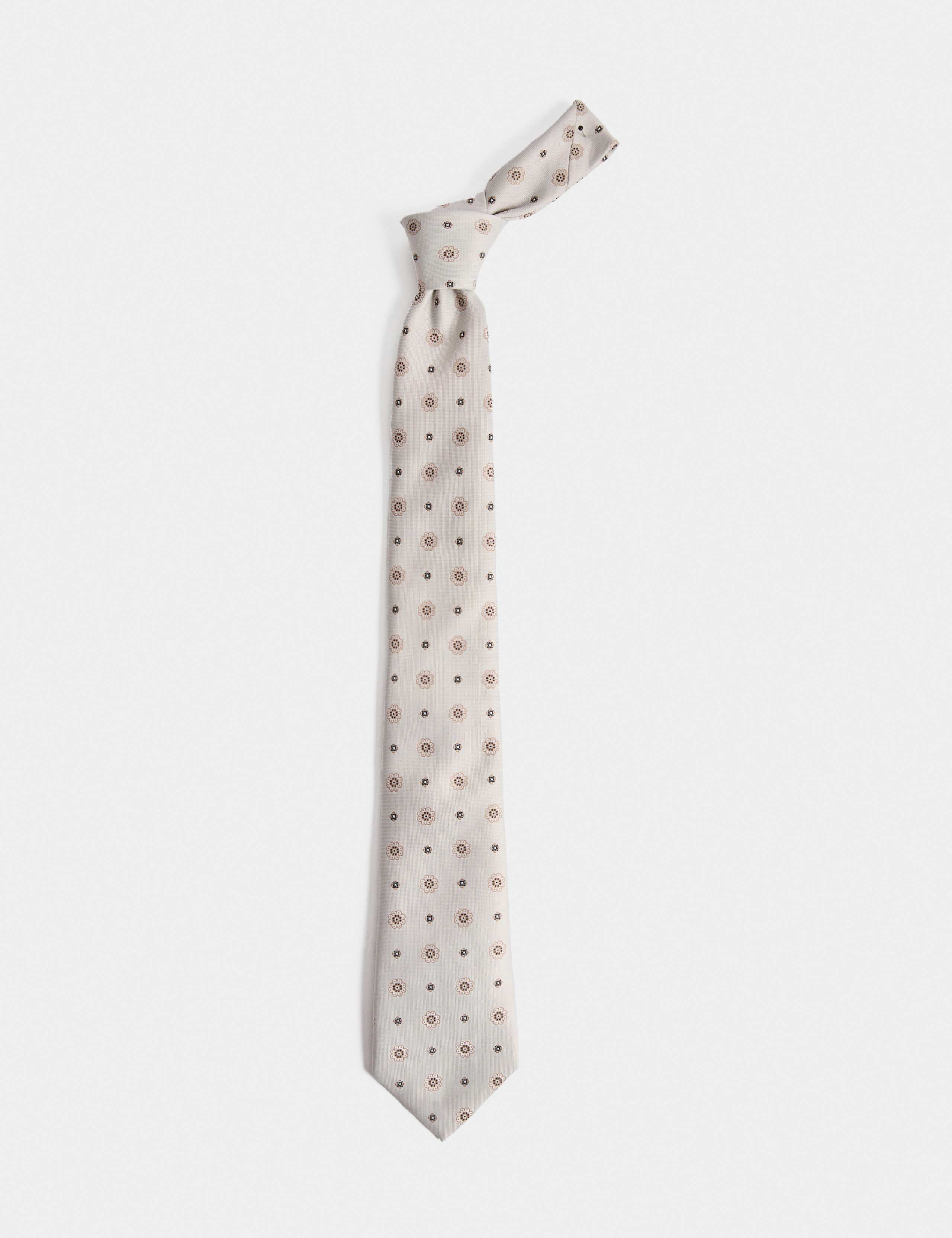 Floral Medallion Tie
