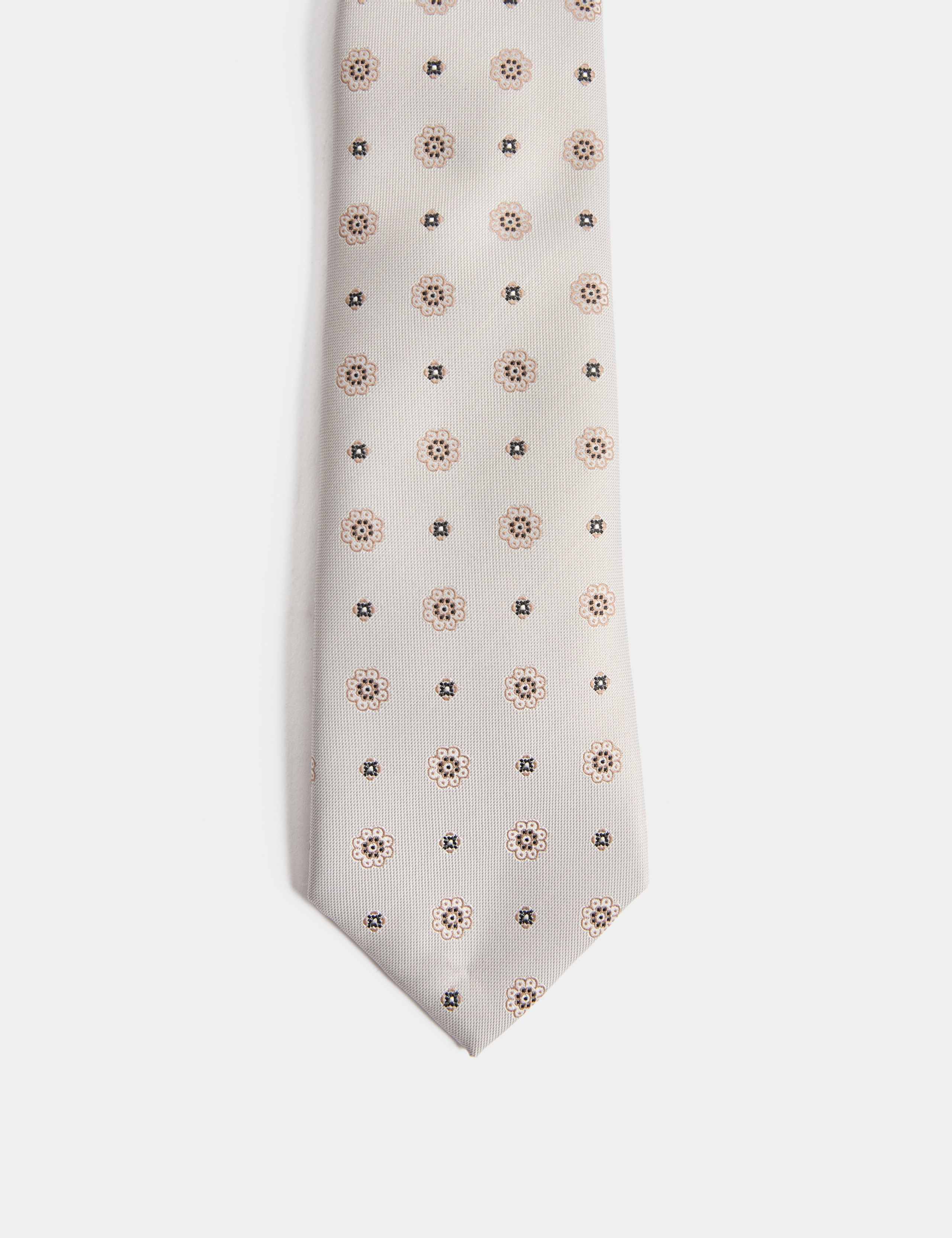 Floral Medallion Tie