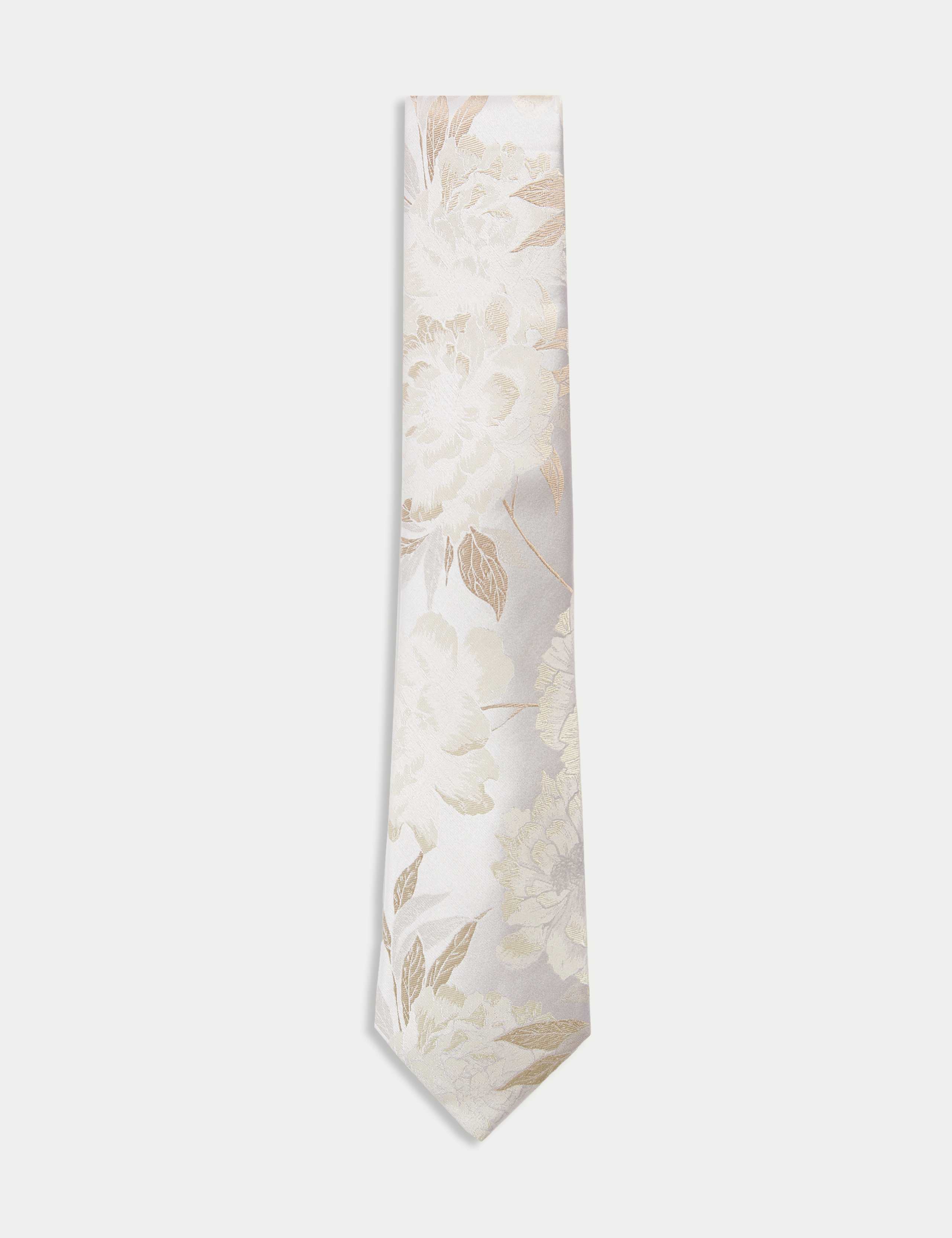 Floral Pure Silk Tie