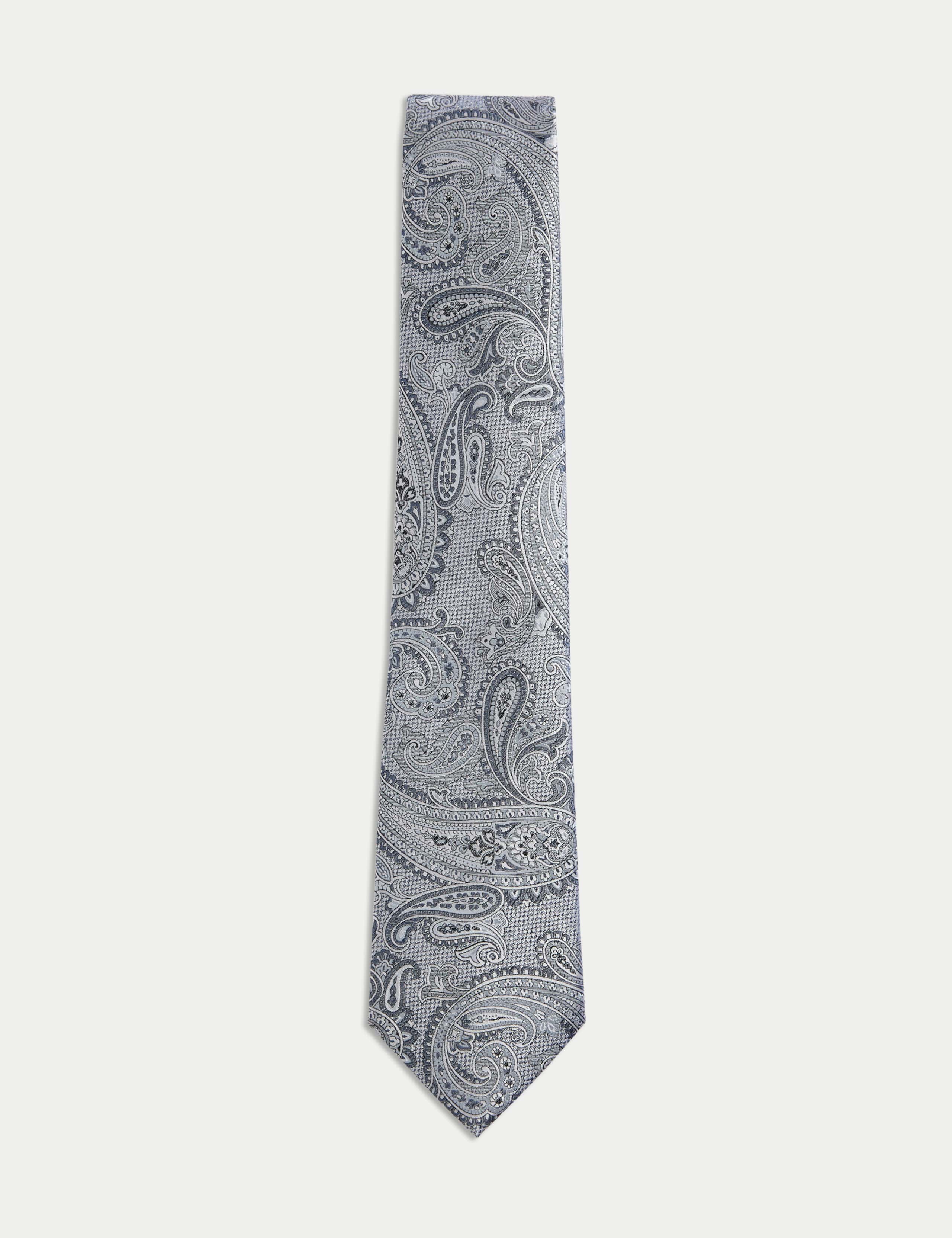 Paisley Pure Silk Tie