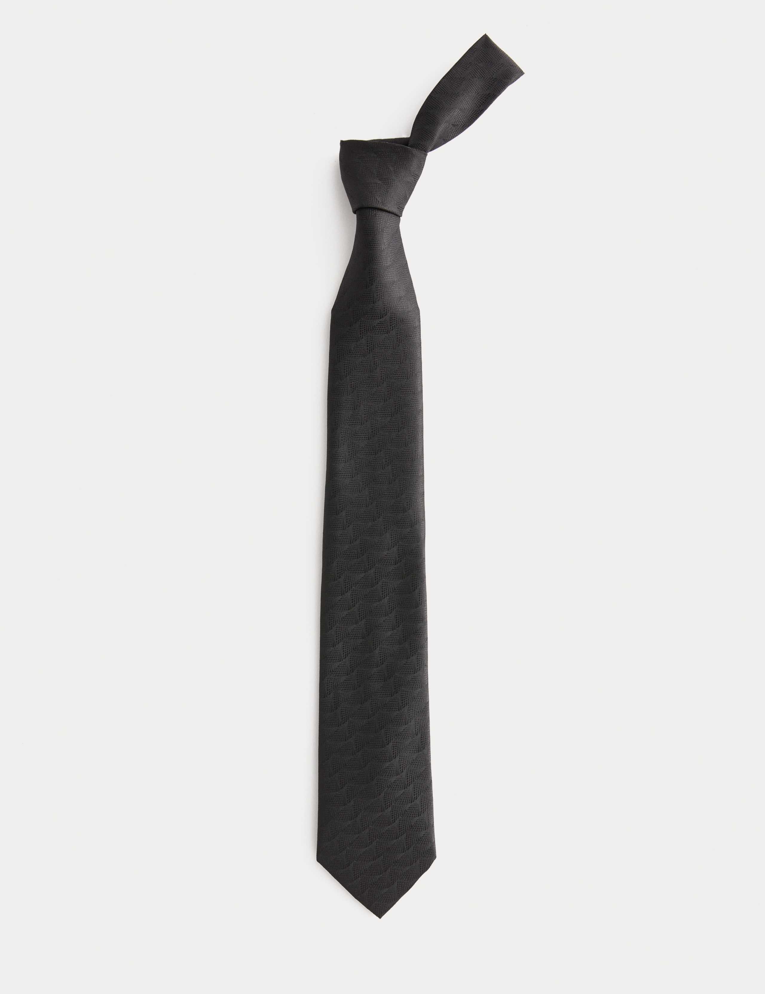 Poly Fan Textured Tie