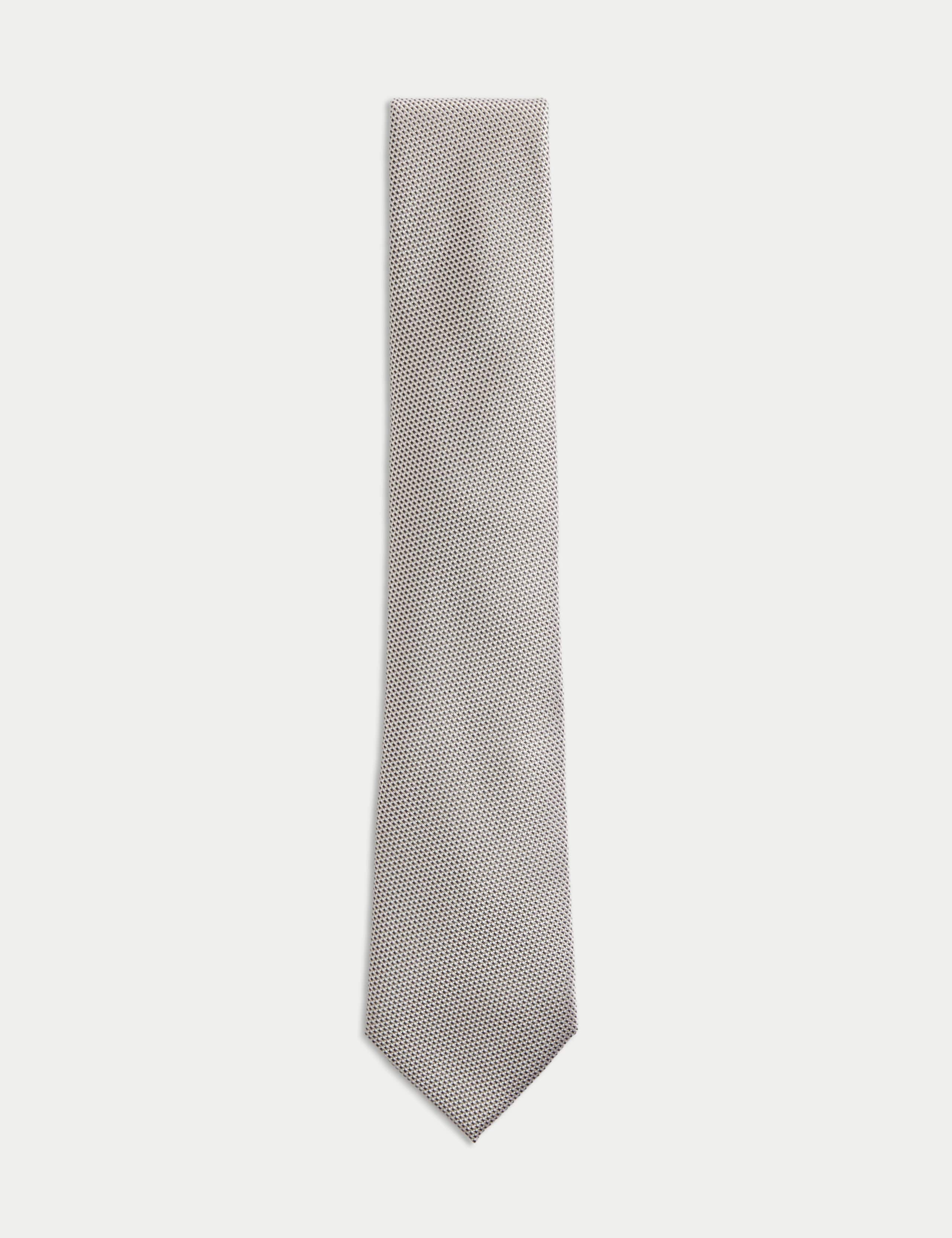 Woven Pure Silk Tie