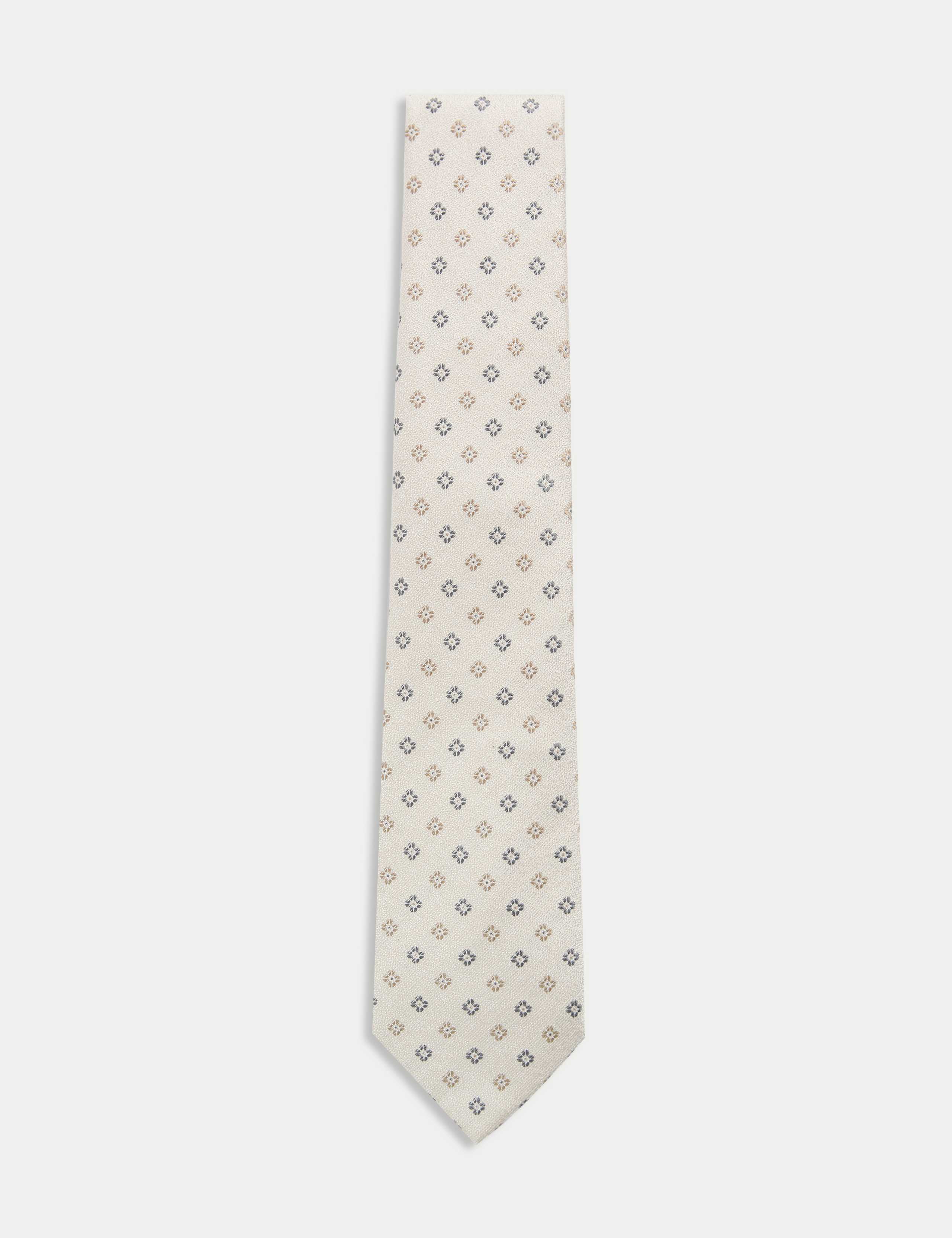 Silk Rich Foulard Tie