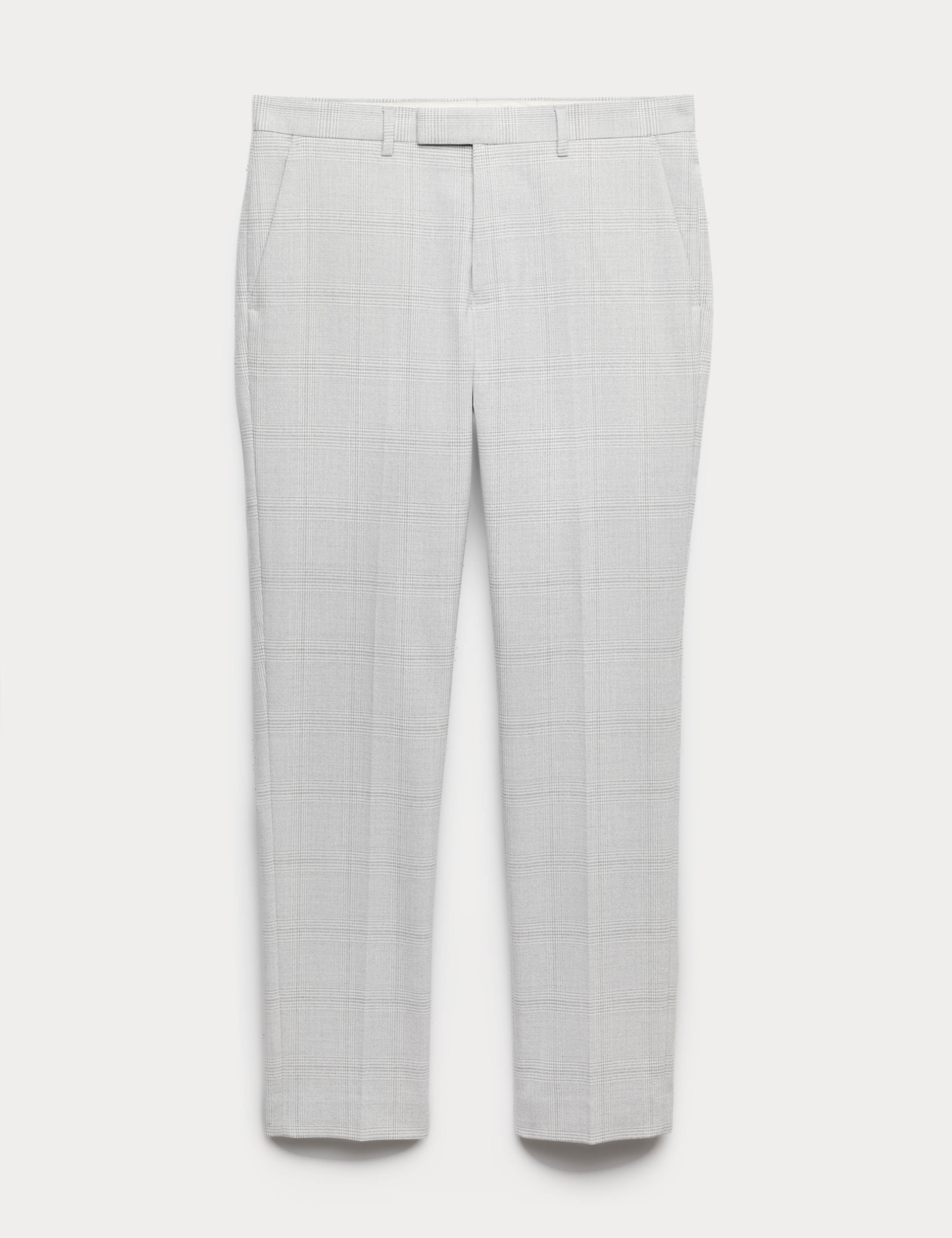 2 Piece Slim Fit Check Double Breasted Suit 2 of 6