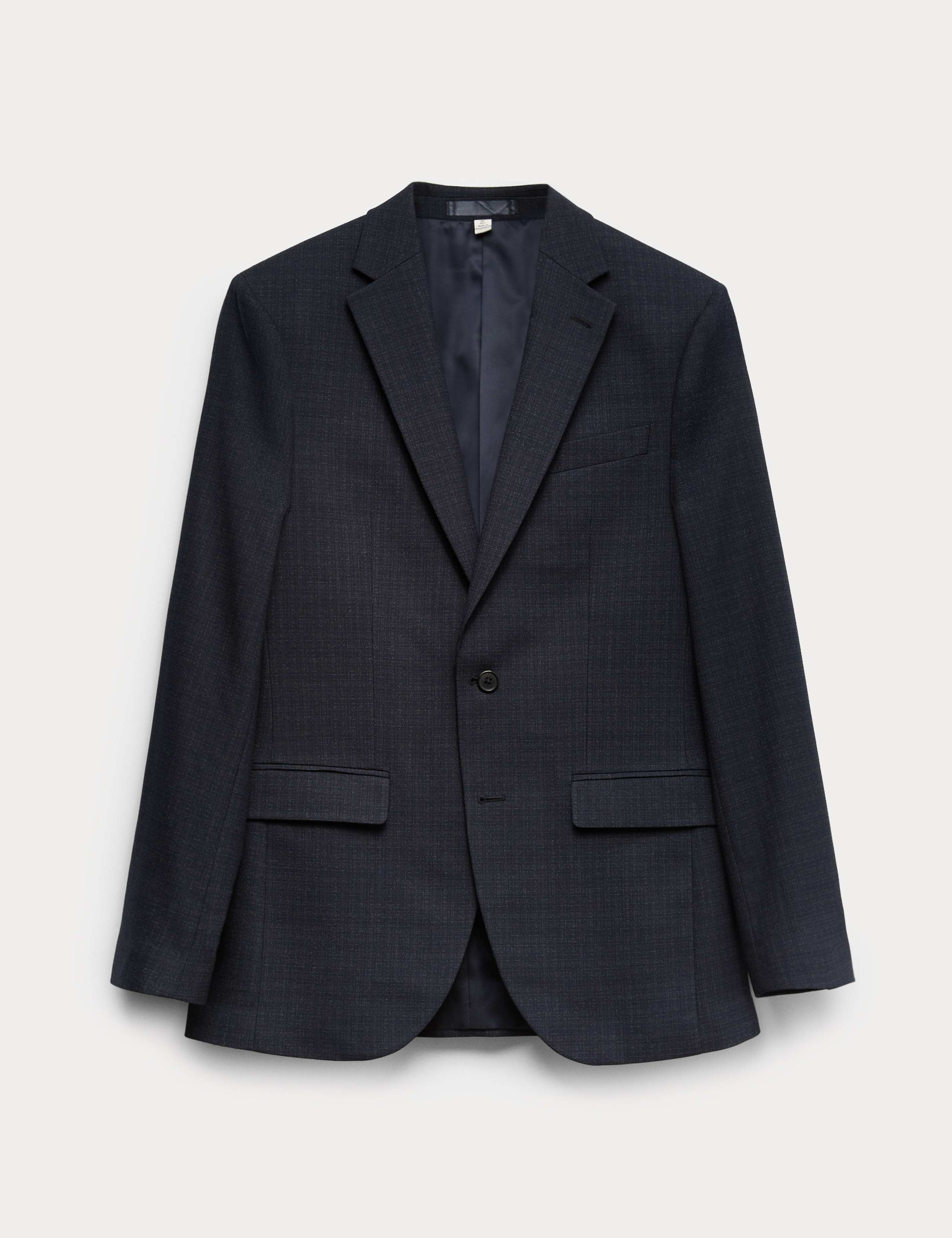 3 Piece Slim Fit Textured Stretch Suit 1 of 9