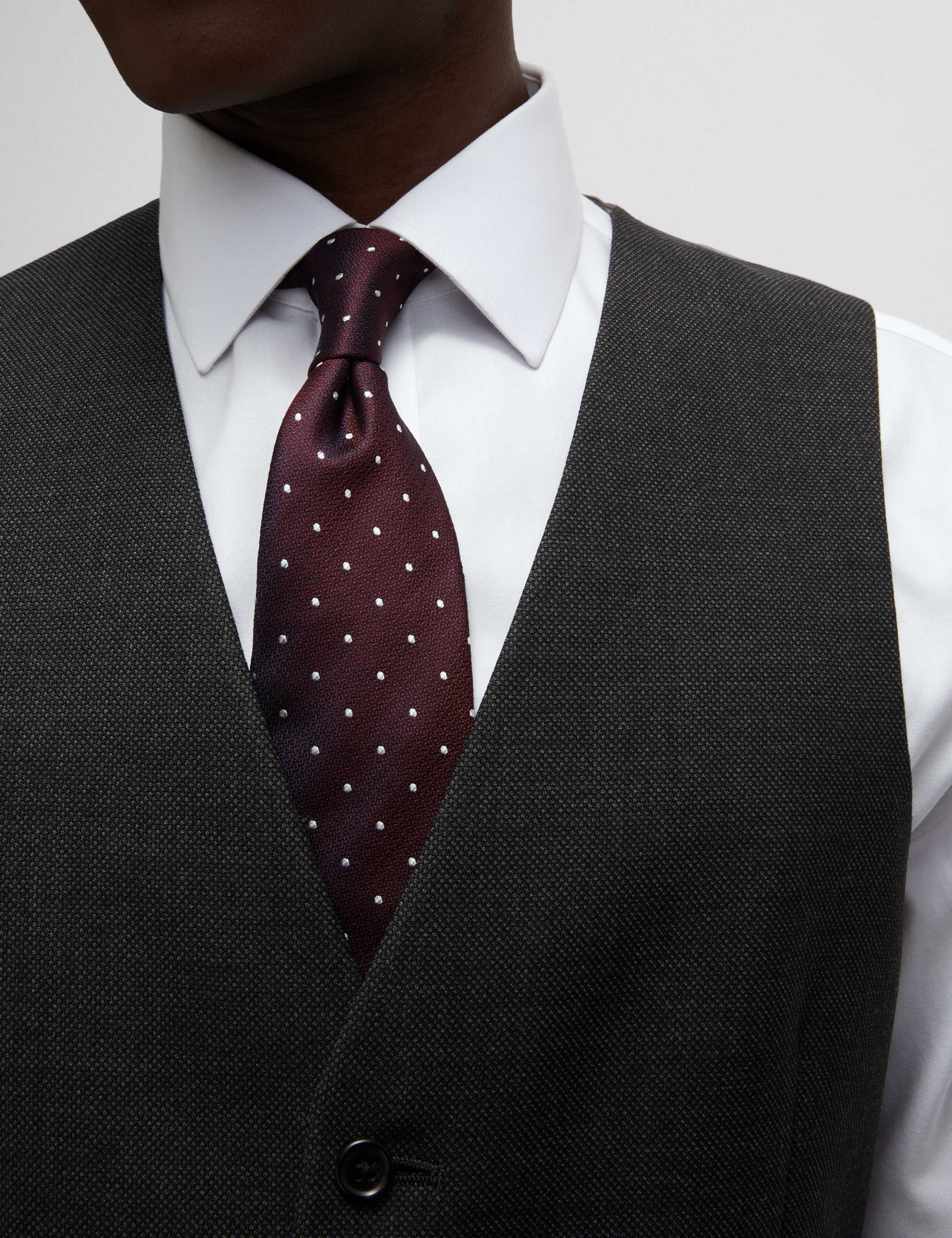 Slim Fit Pure Wool Textured Suit 5 of 6