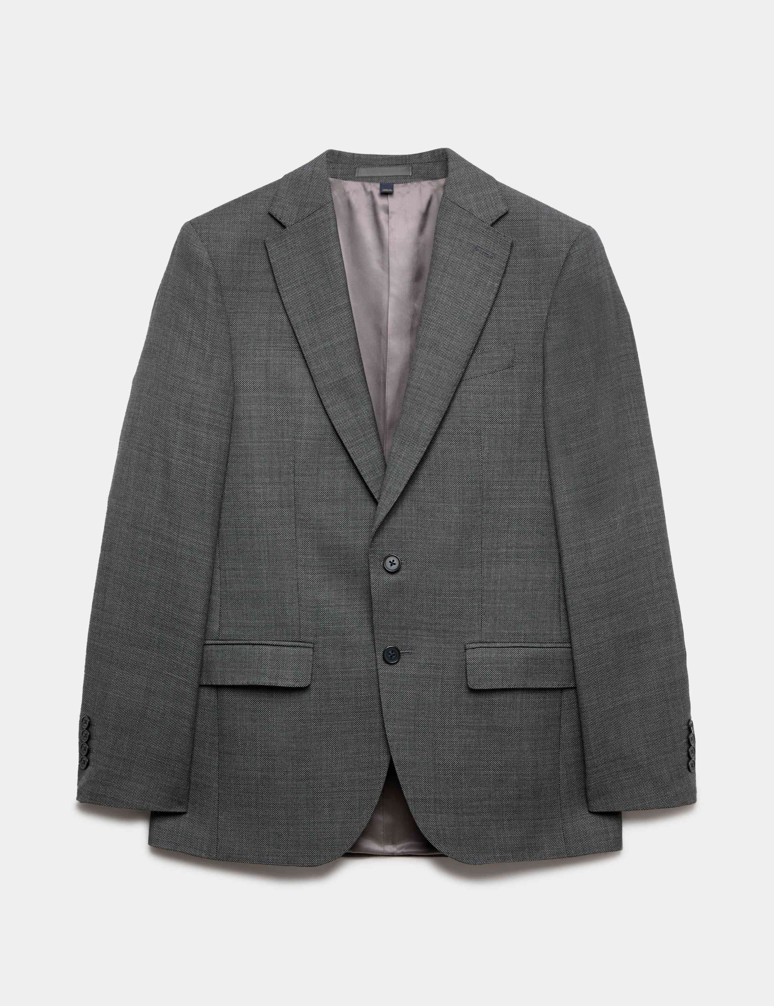 3 Piece Slim Fit Pure Wool Suit 1 of 9
