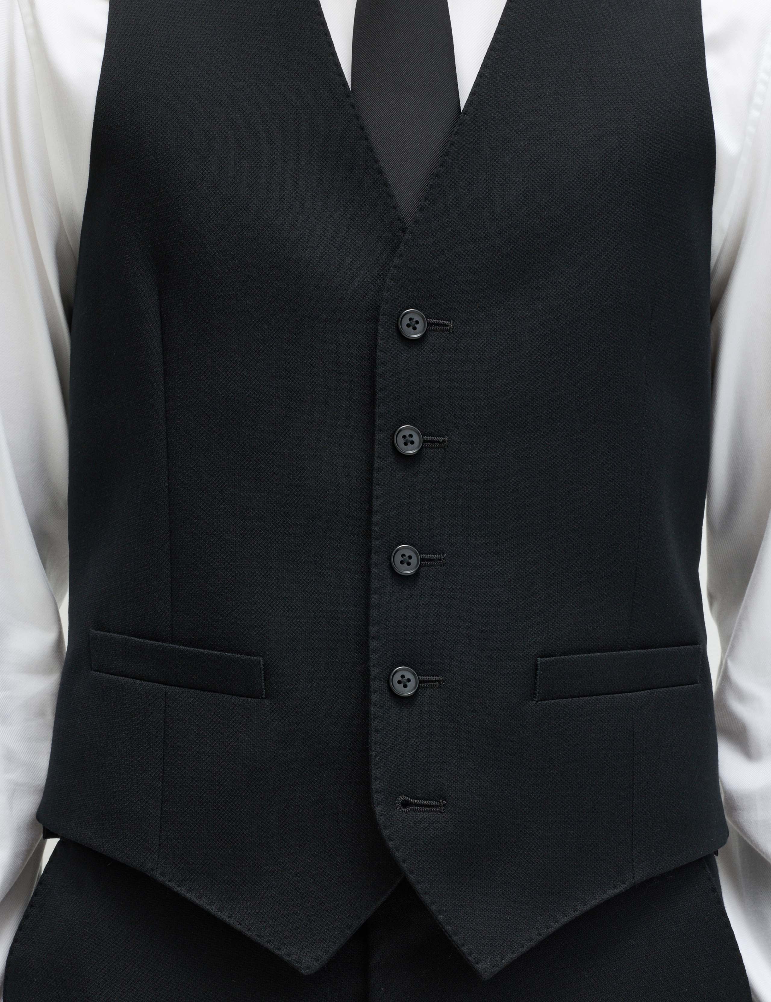 3 Piece Slim Fit Pure Wool Suit 5 of 9